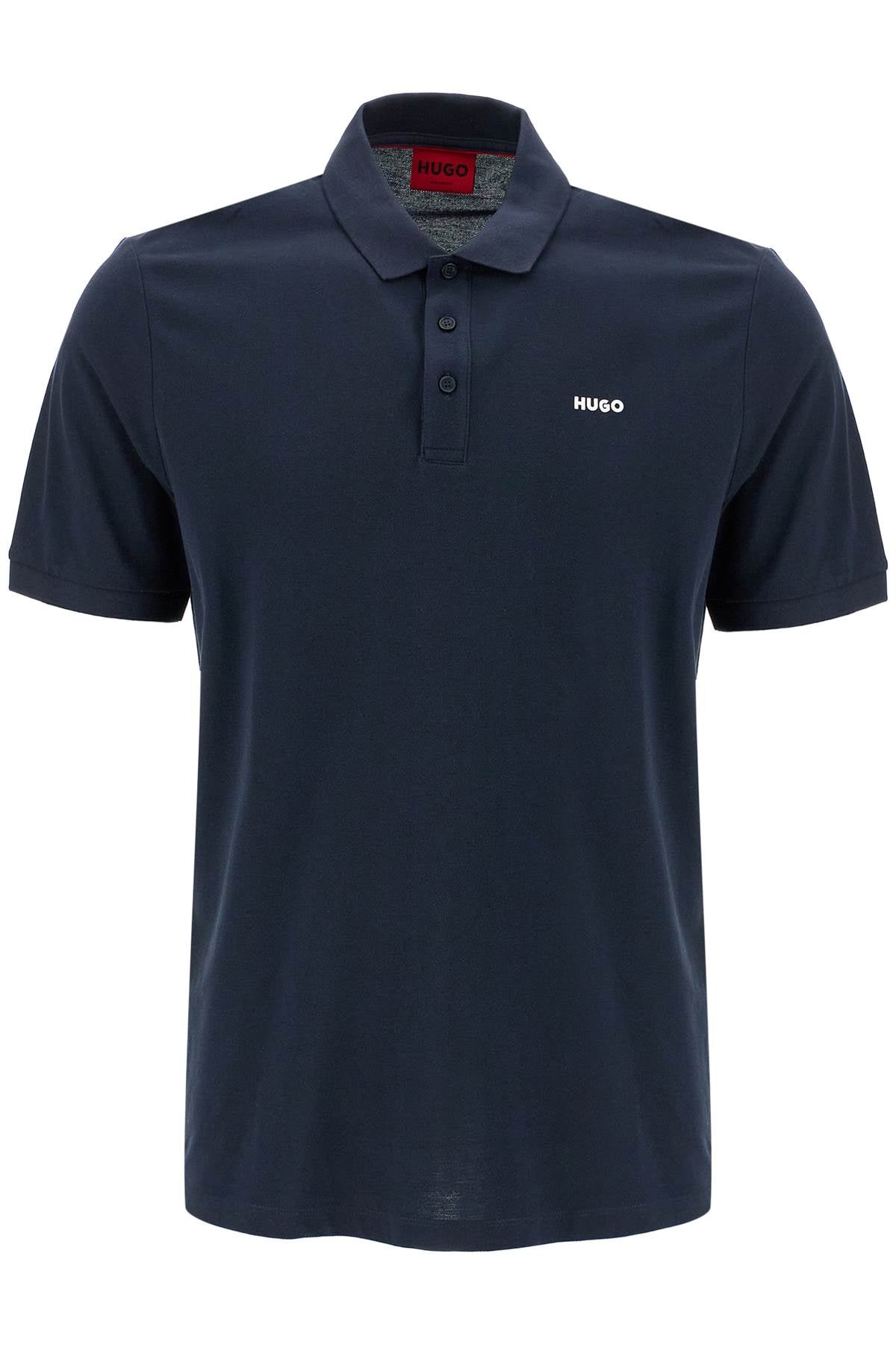 Hugo cotton piqué donos polo shirt image 0