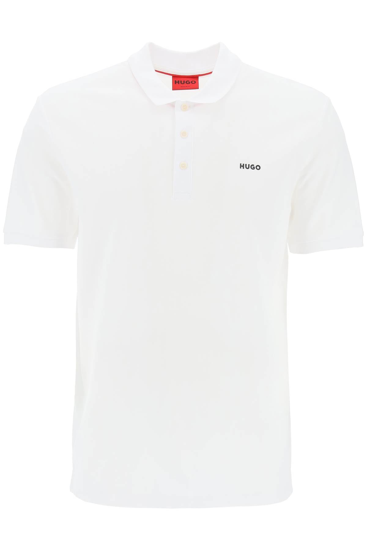 Hugo Boss Donos Cotton Pique Polo Shirt for Men image 0