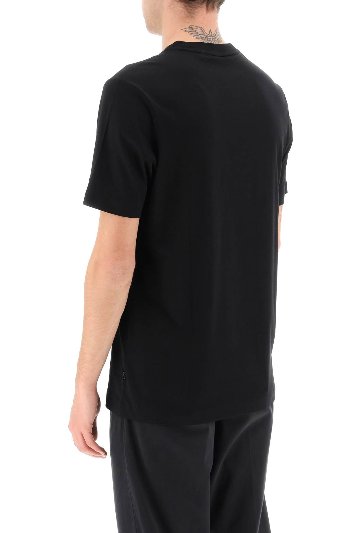 Boss Thompson T-Shirt: Lightweight Cotton Jersey Tee image 2