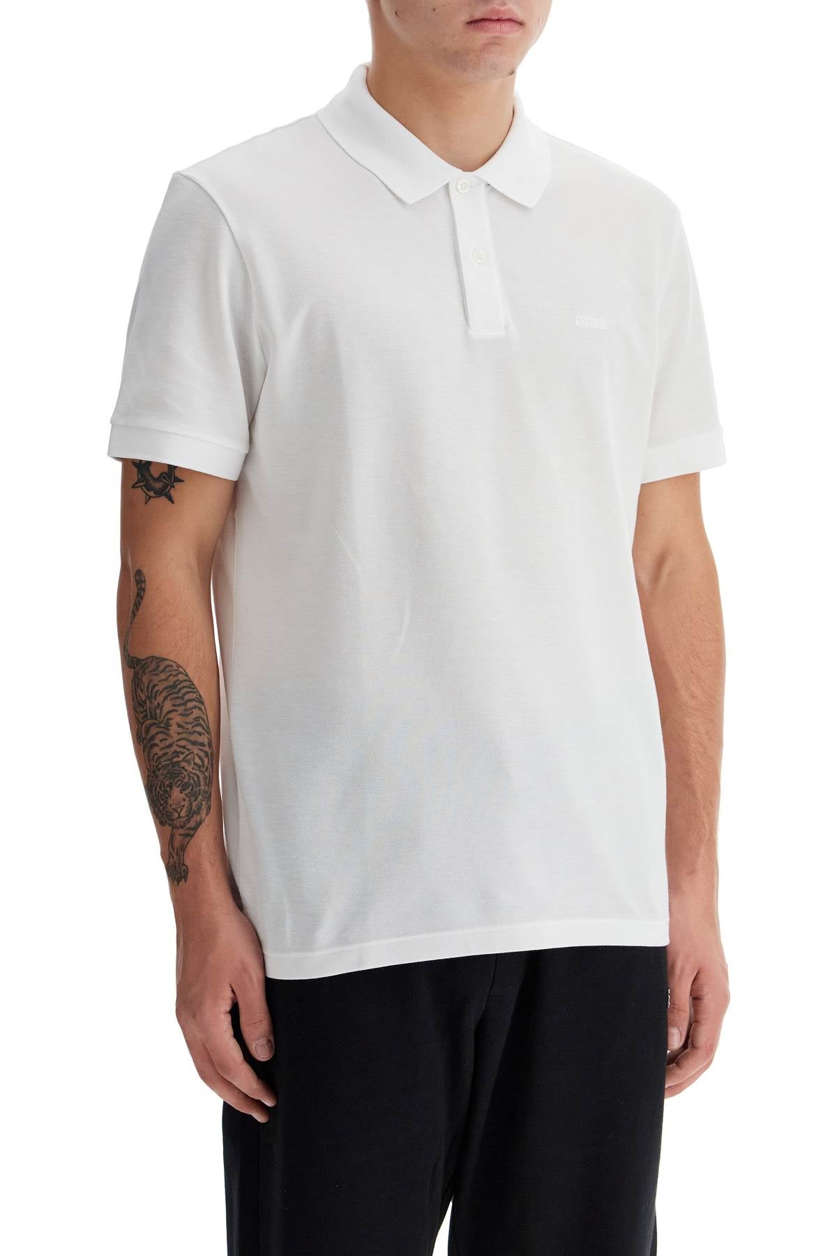 Boss Men's Organic Cotton Pallas Polo Shirt image 1