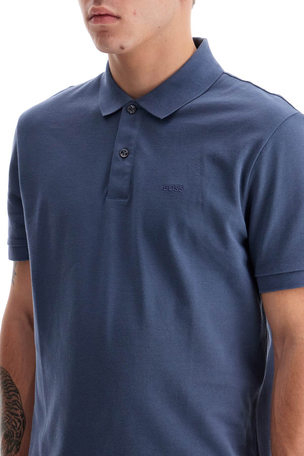 Boss Organic Cotton Regular Fit Polo Shirt image 3