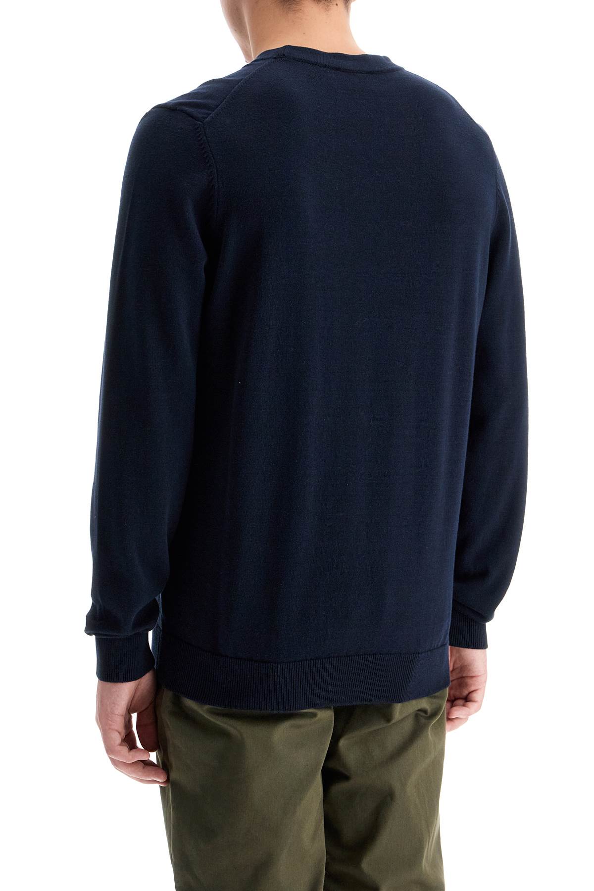 Hugo Cotton San Cassius Pullover - Classic Crew Neck image 2