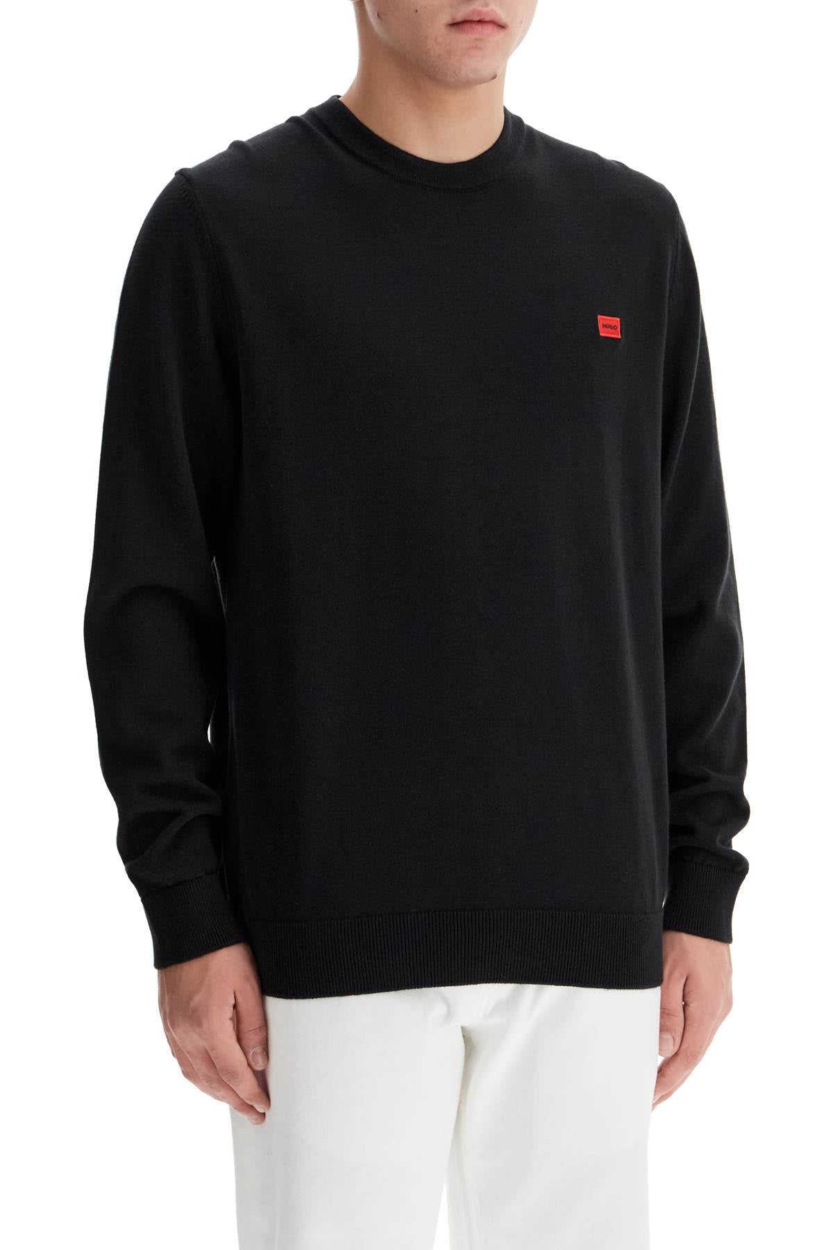 Hugo San Cassius Cotton Crewneck Pullover image 1