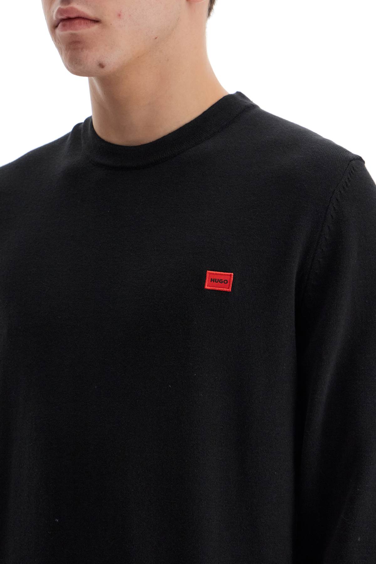 Hugo San Cassius Cotton Crewneck Pullover image 3