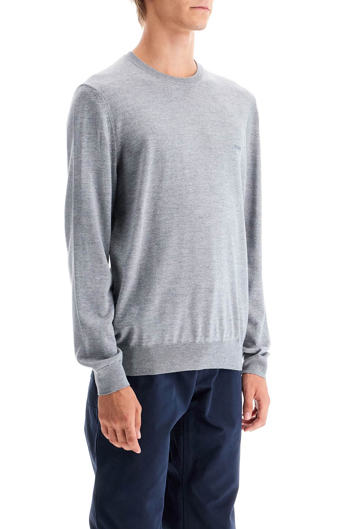 BOSS 'Botto' Light Wool Crewneck Sweater image 1