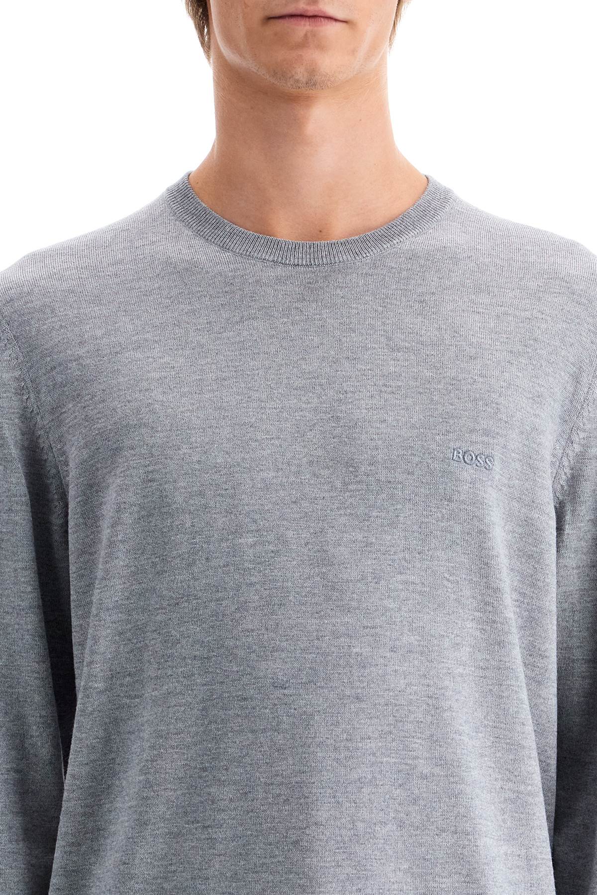 BOSS 'Botto' Light Wool Crewneck Sweater image 3