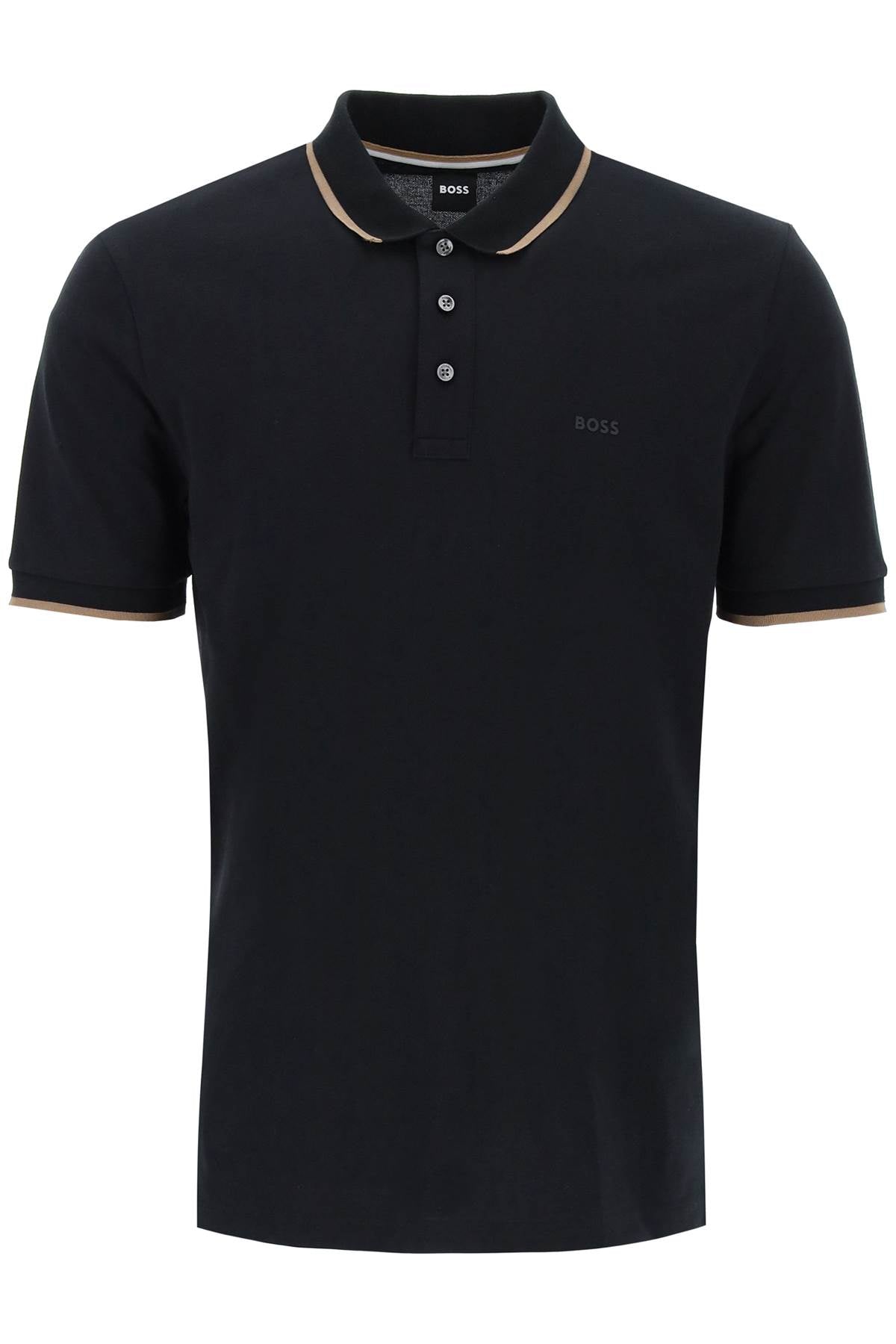 Boss "contrast trim parlay polo shirt image 0