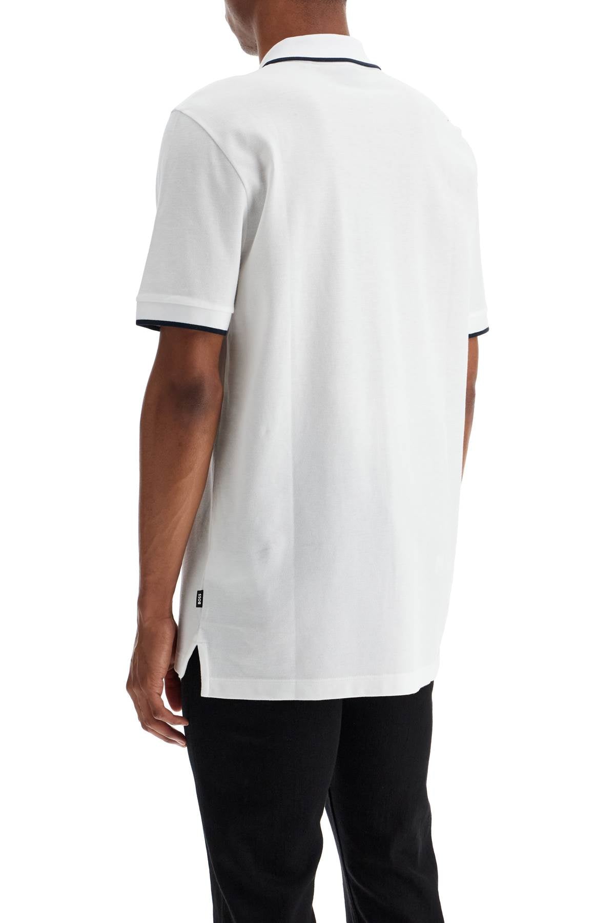 Boss Parlay Polo Shirt: Contrast Trim & Regular Fit image 2