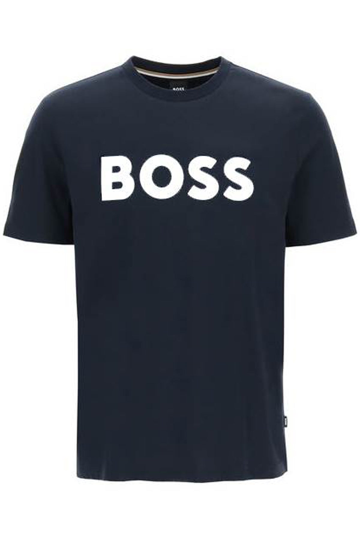 Boss Tiburt 354 Logo Print T-Shirt: Regular Fit, Short Sleeves image 0