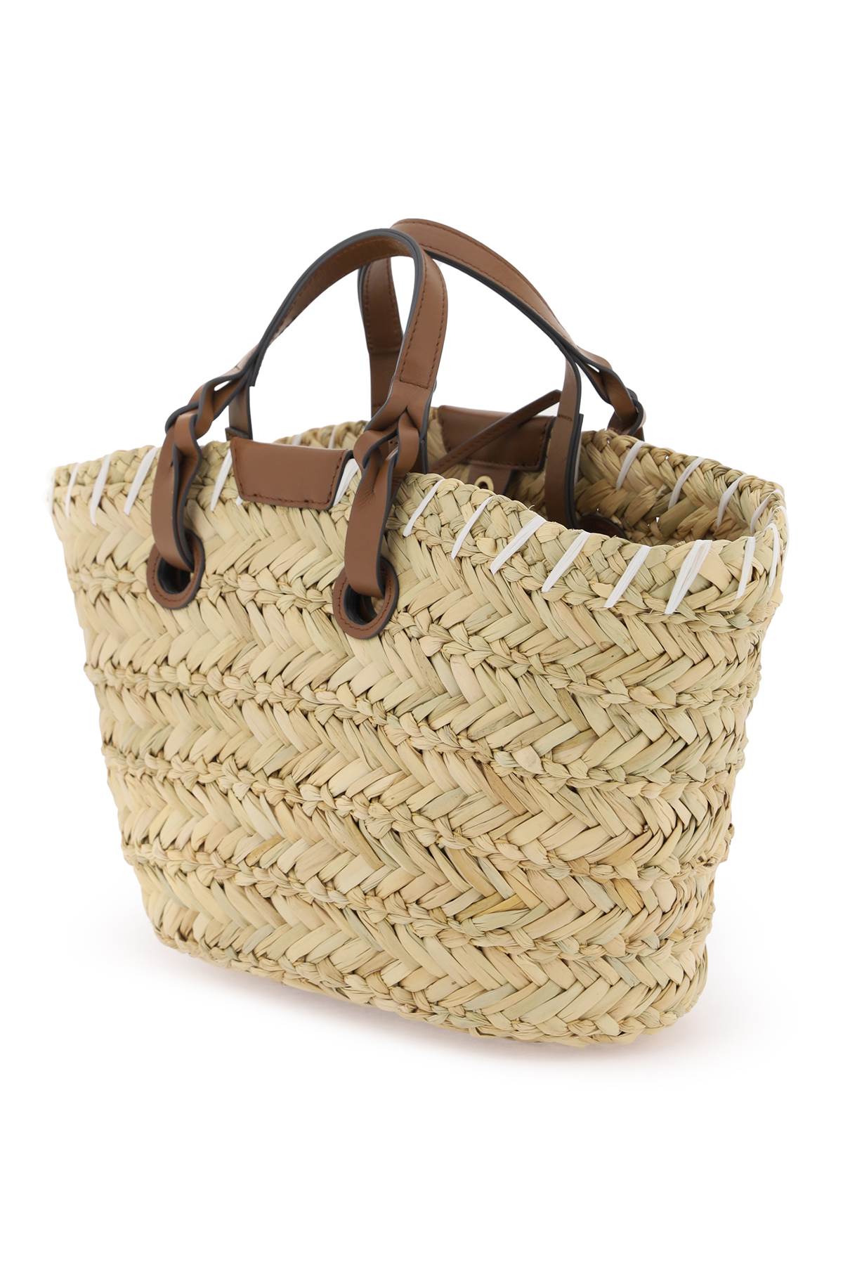 Anya Hindmarch paper eyes basket handbag image 1