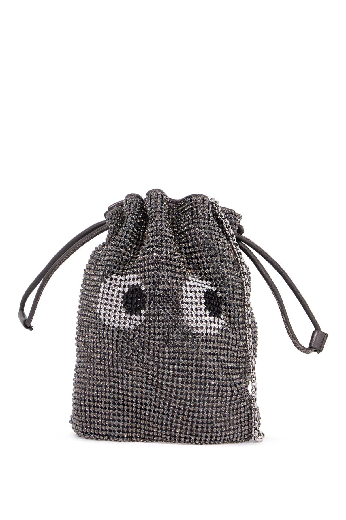 Anya Hindmarch Mini Eyes Pouch with Crystal Mesh and Drawstring image 0