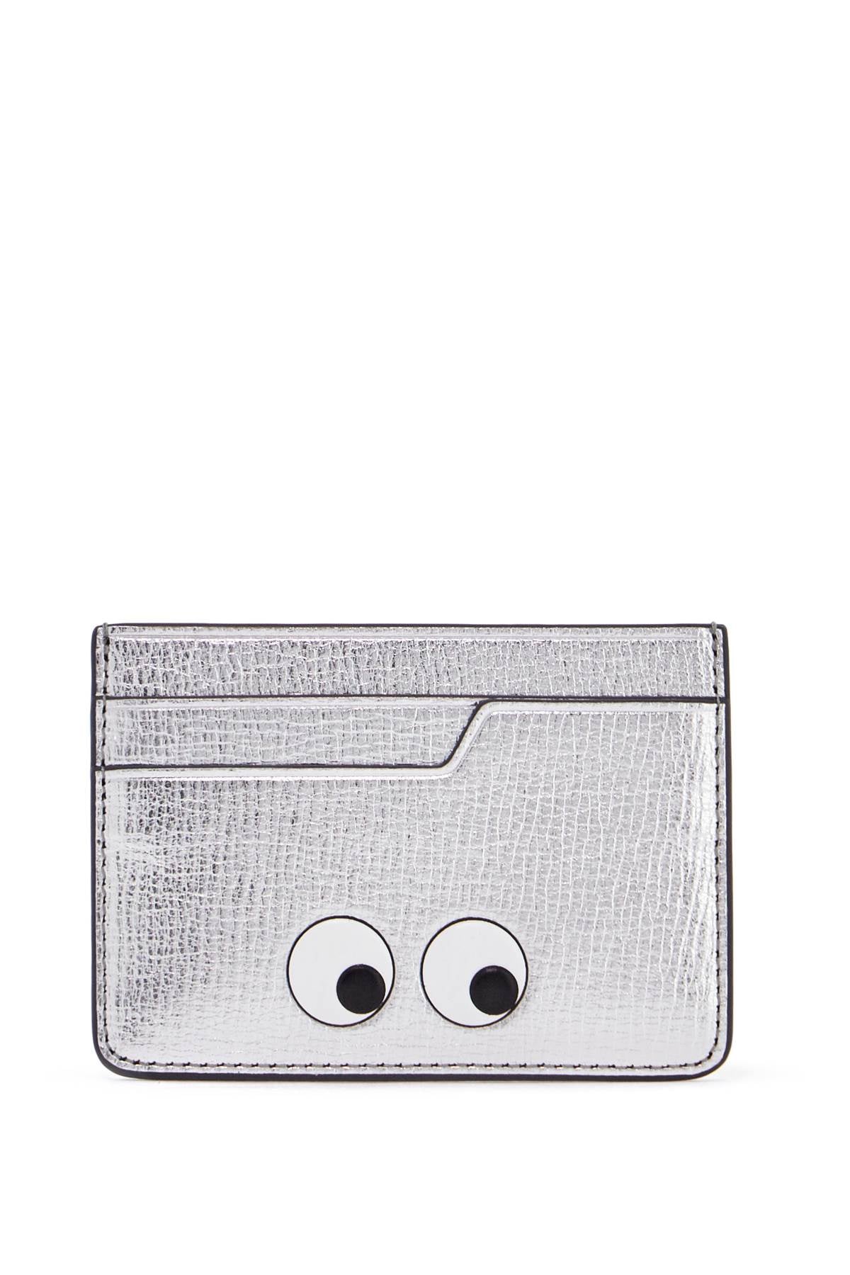 Anya Hindmarch Eyes Metallic Leather Card Holder image 0