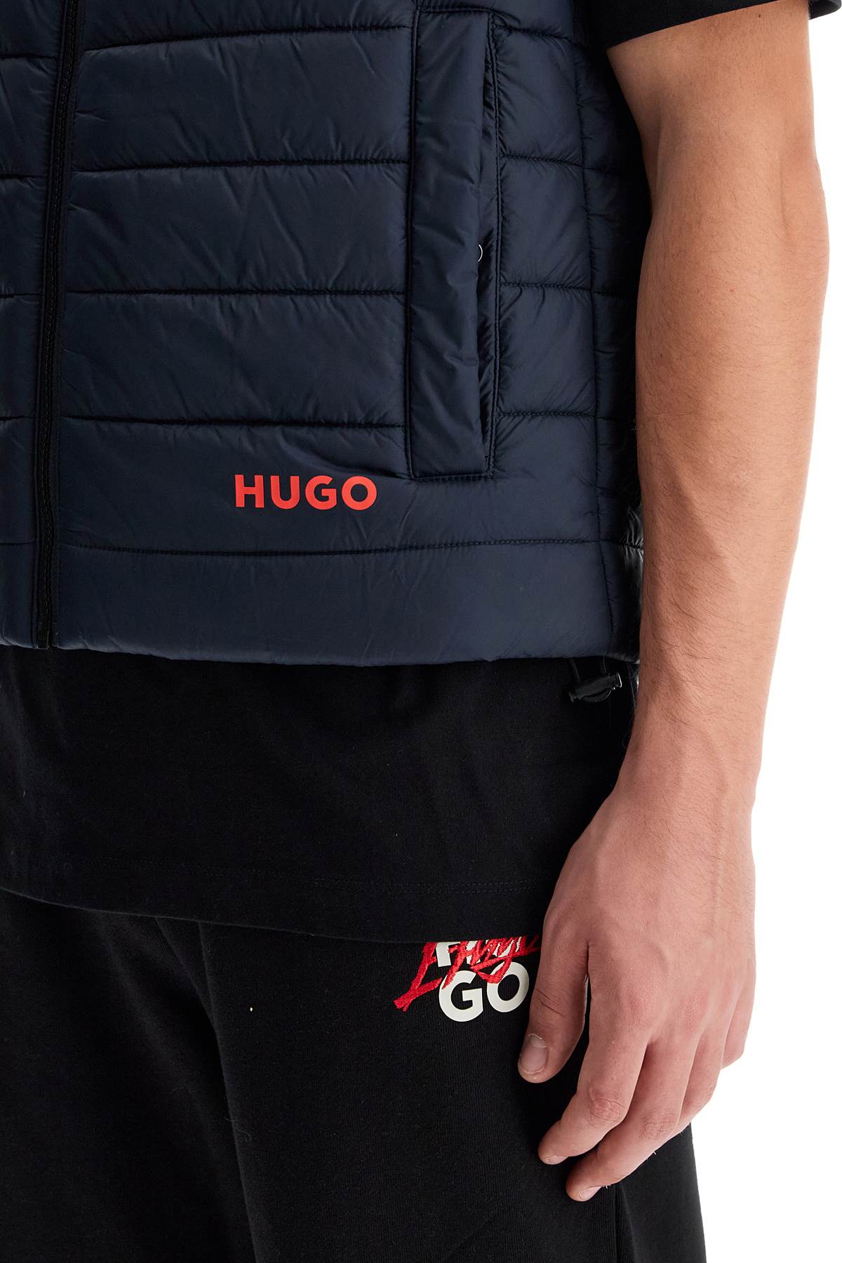 Hugo Padded Brentino Vest - Water-Repellent Recycled Nylon image 3