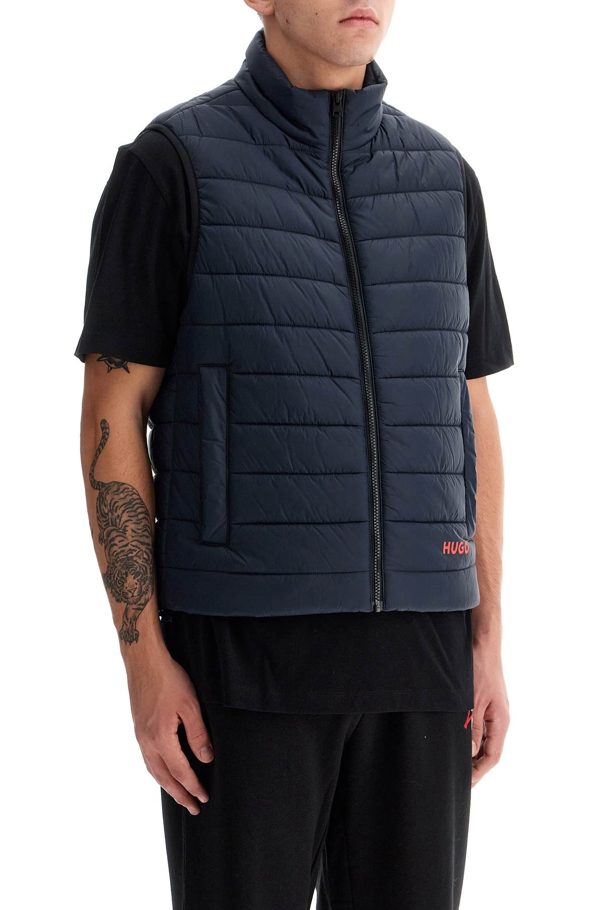 Hugo Padded Brentino Vest - Water-Repellent Recycled Nylon image 1