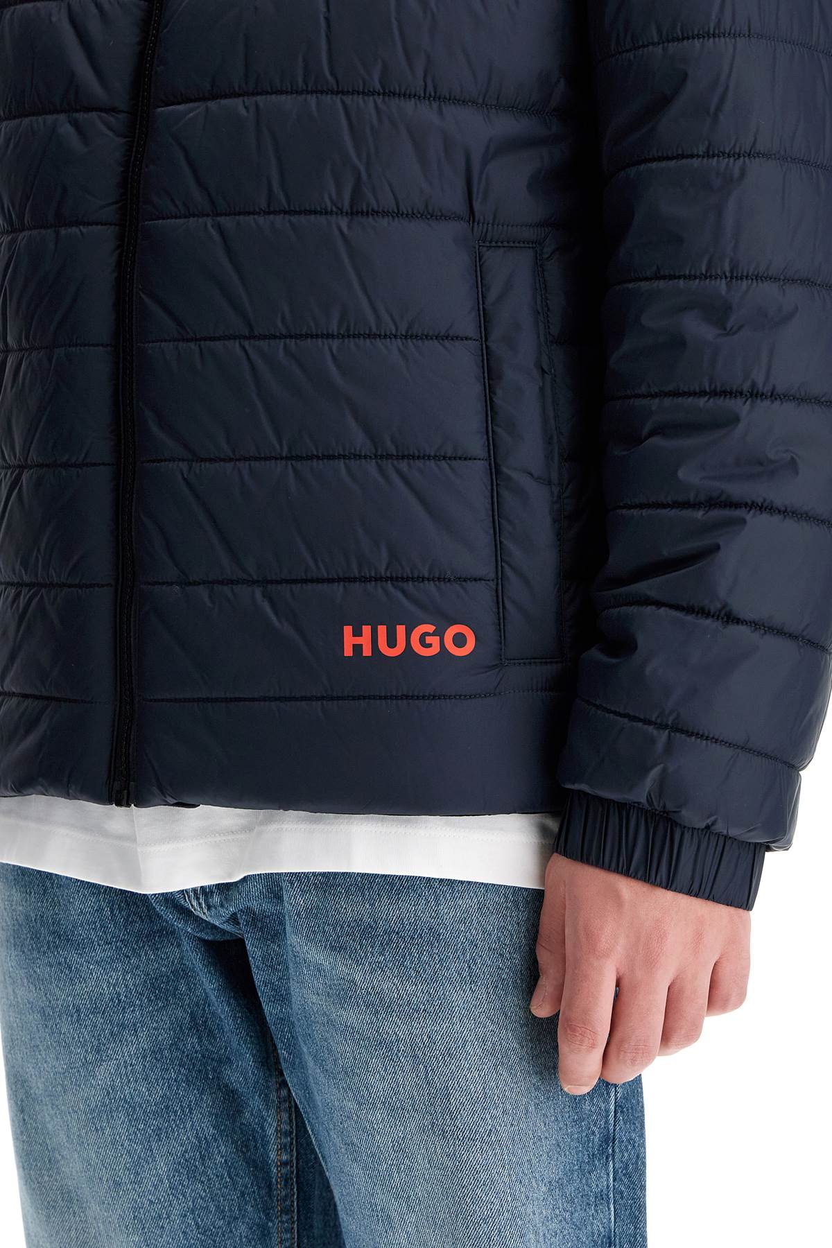 Hugo Lightweight Recycled Nylon Down Jacket image 3