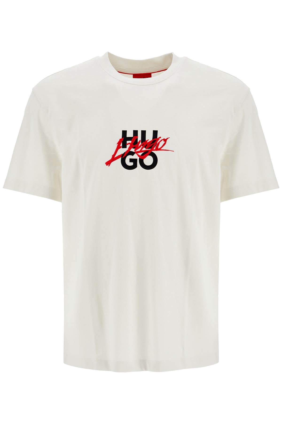 Hugo Logo Crewneck T-Shirt for Men image 0