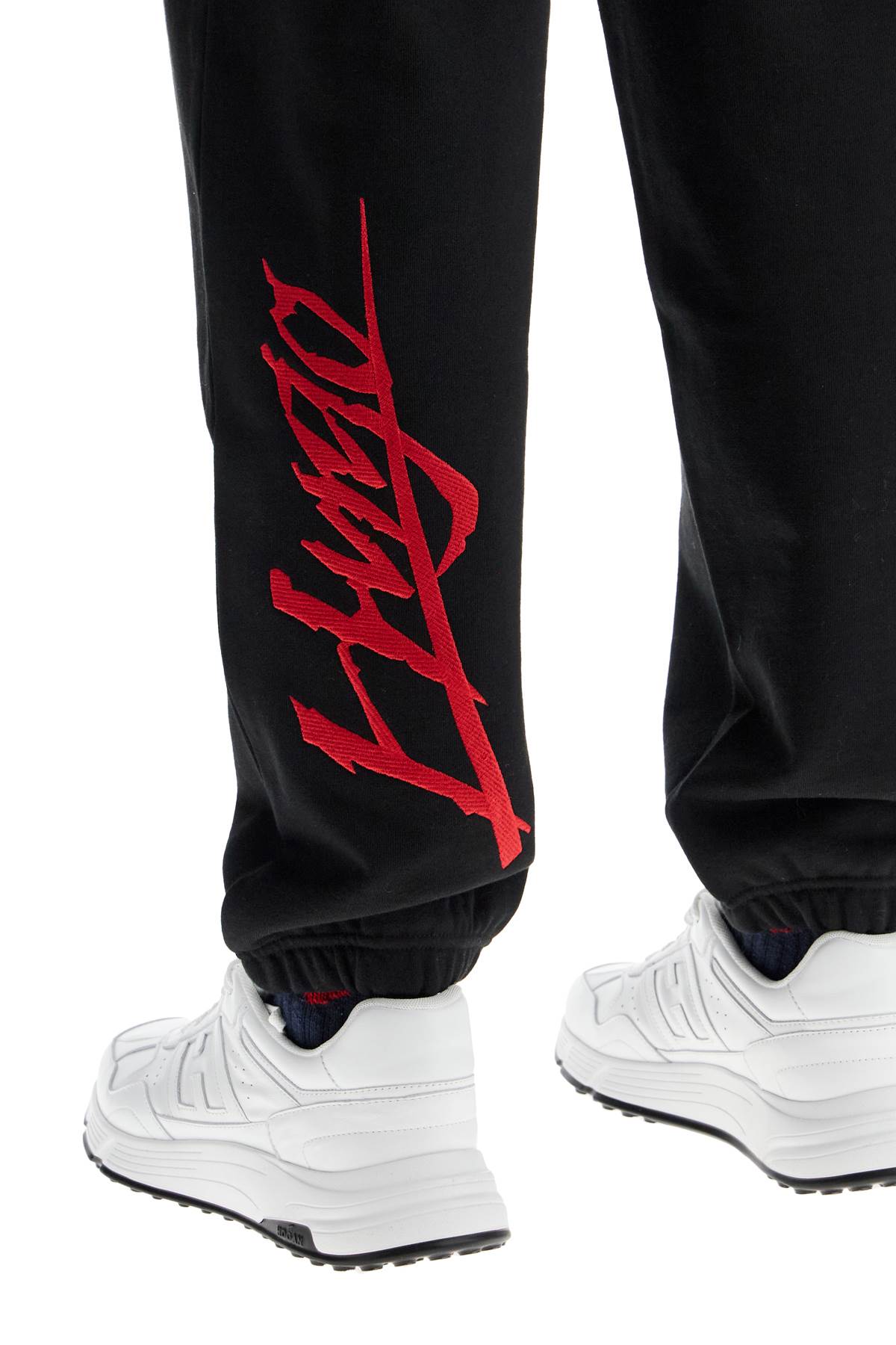 Hugo Boss Cotton Logo Joggers - Relaxed Fit image 3