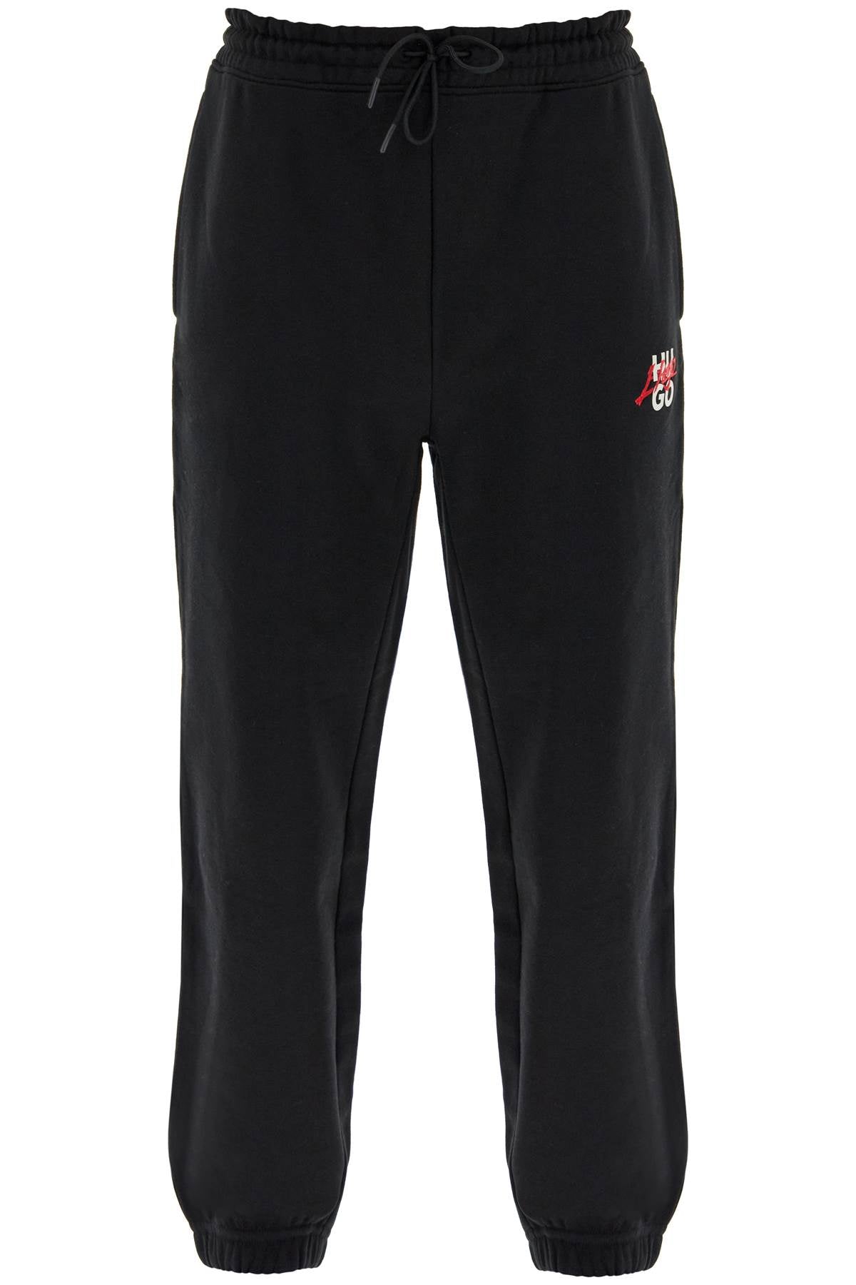 Hugo Boss Cotton Logo Joggers - Relaxed Fit image 0