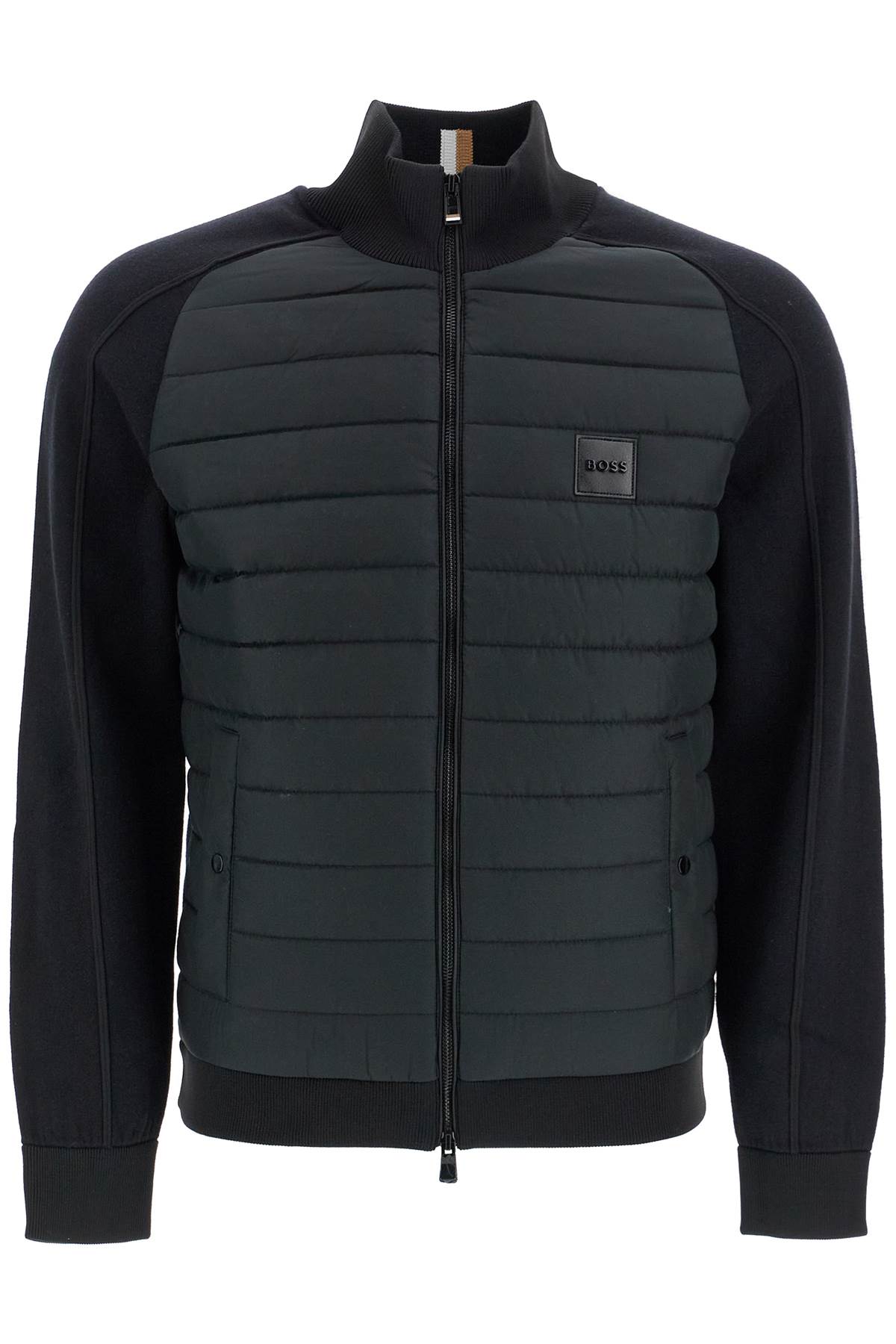 Boss knitted and padded nylon jacket image 0