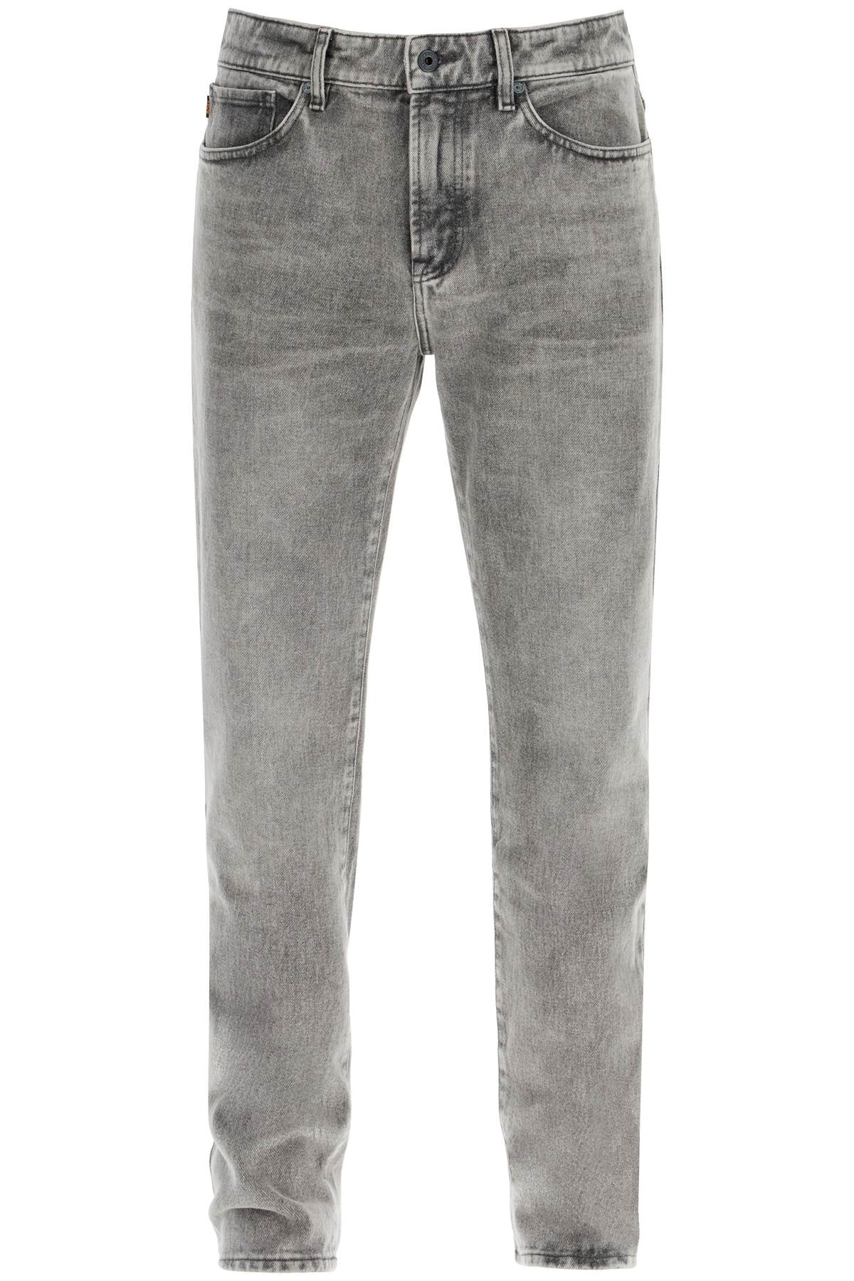 boss re.maine regular fit medium grey jeans image 0