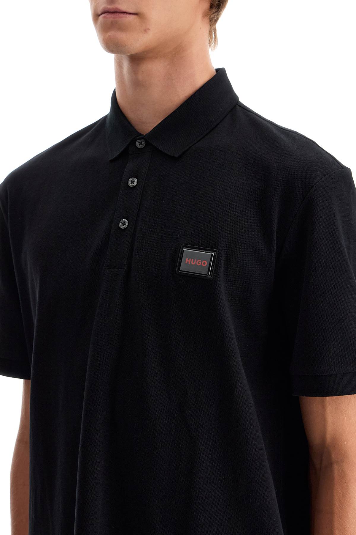 Hugo Boss Regular Fit Polo Shirt with Gel Logo Patch image 3