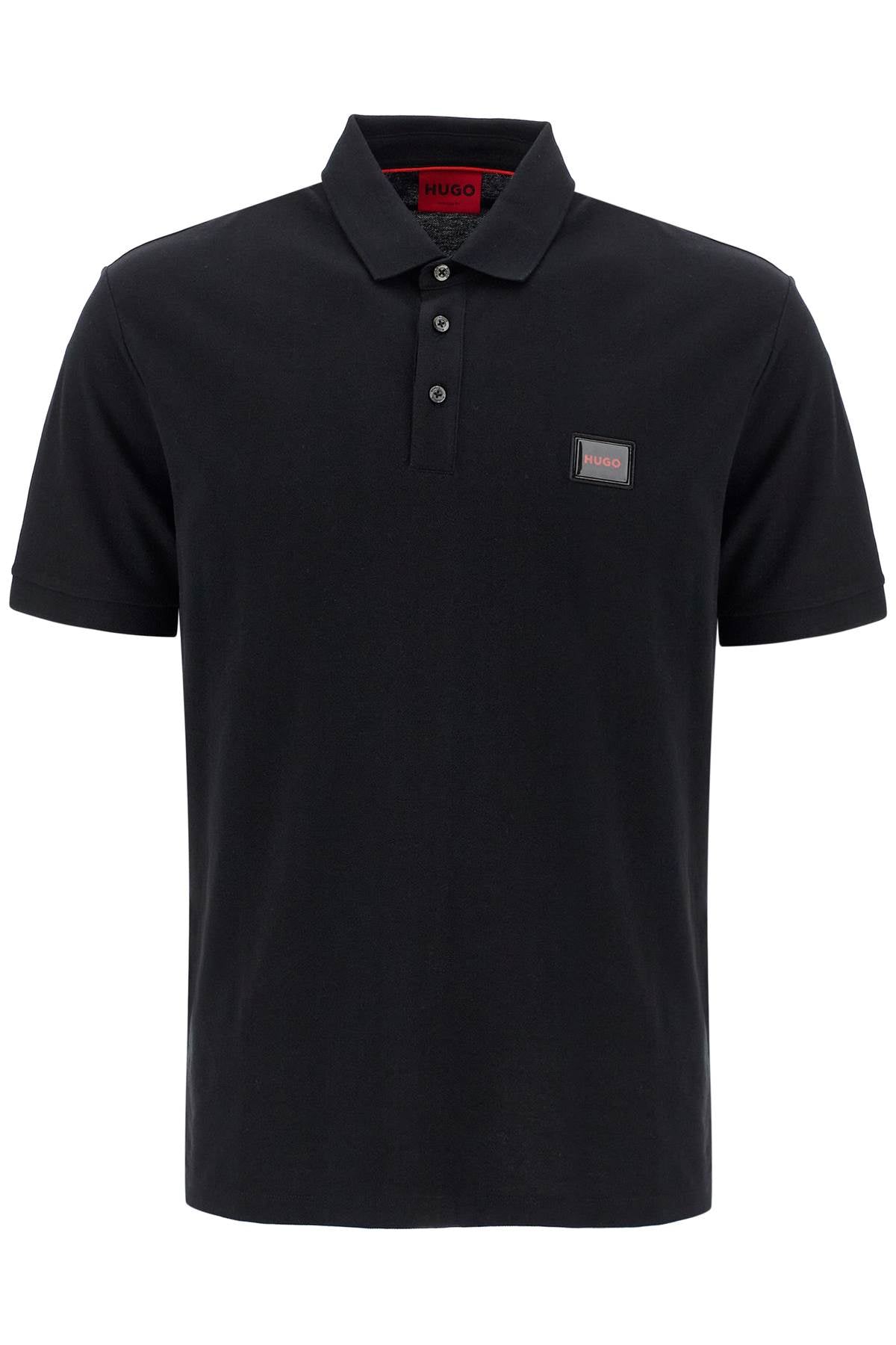 Hugo Boss Regular Fit Polo Shirt with Gel Logo Patch image 0