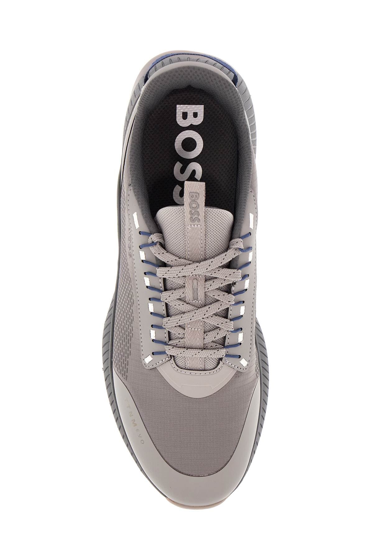 Boss gray ergonomic breathable sneakers ttnm evo_runn_rsth image 1