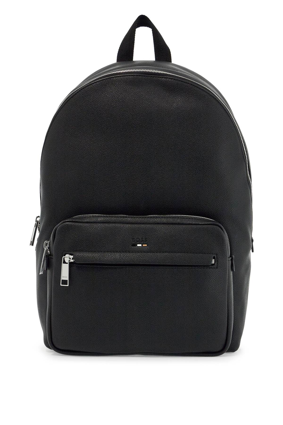 Boss Burgundy Eco-Leather Backpack image 0