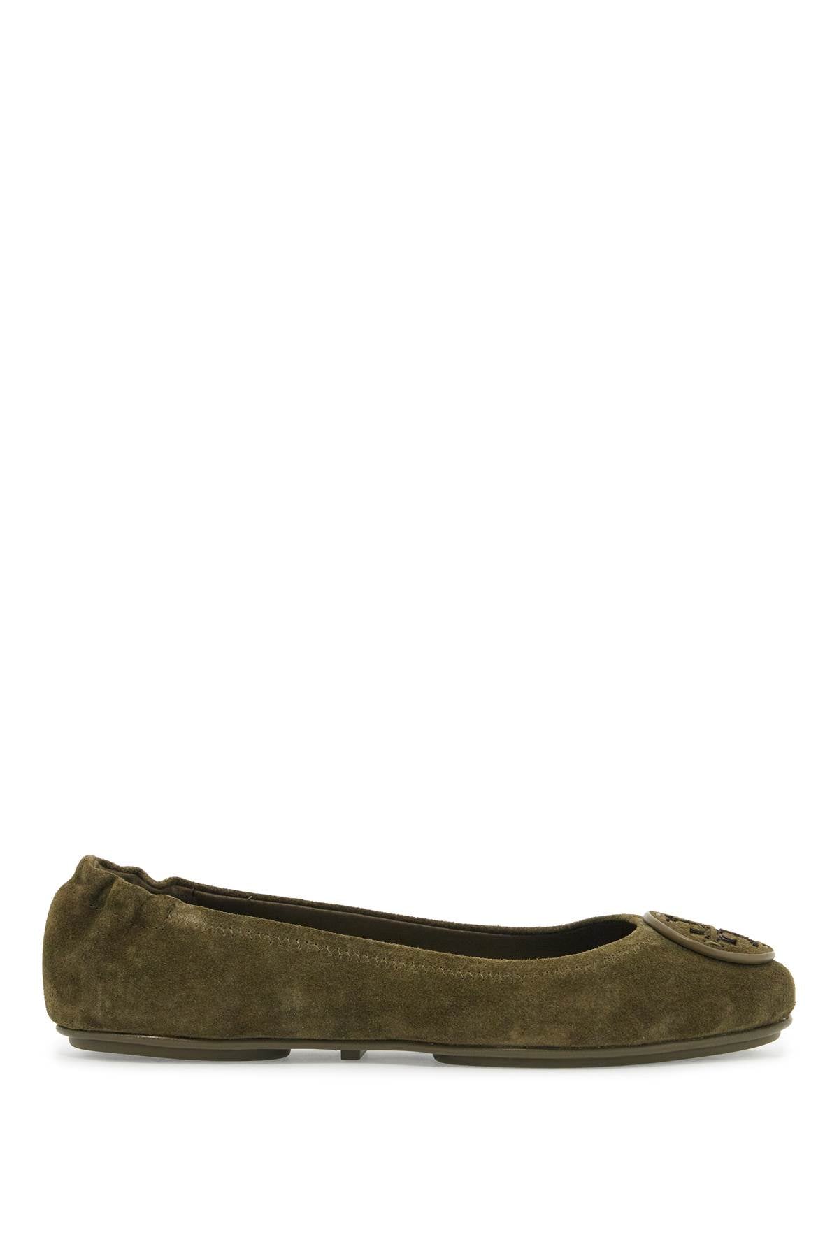 Tory Burch suede minnie travel ballet flats image 0