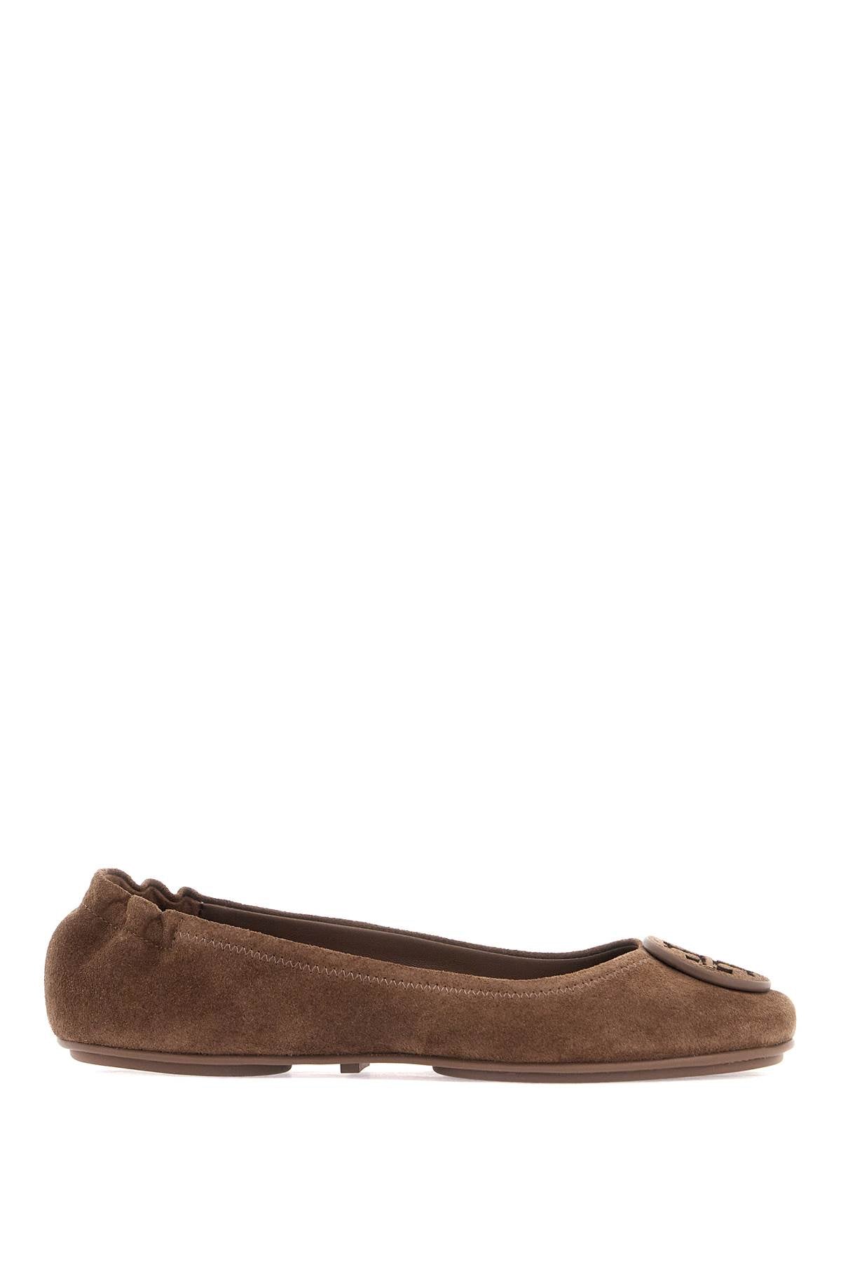 Tory Burch suede minnie travel ballet flats image 0