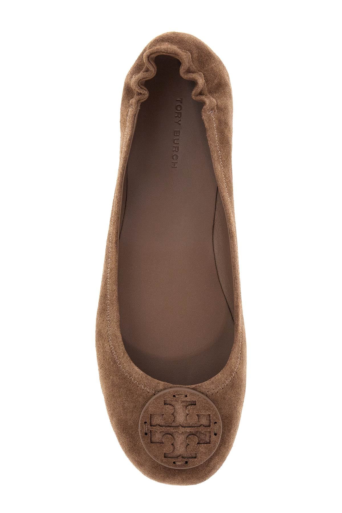 Tory Burch suede minnie travel ballet flats image 1