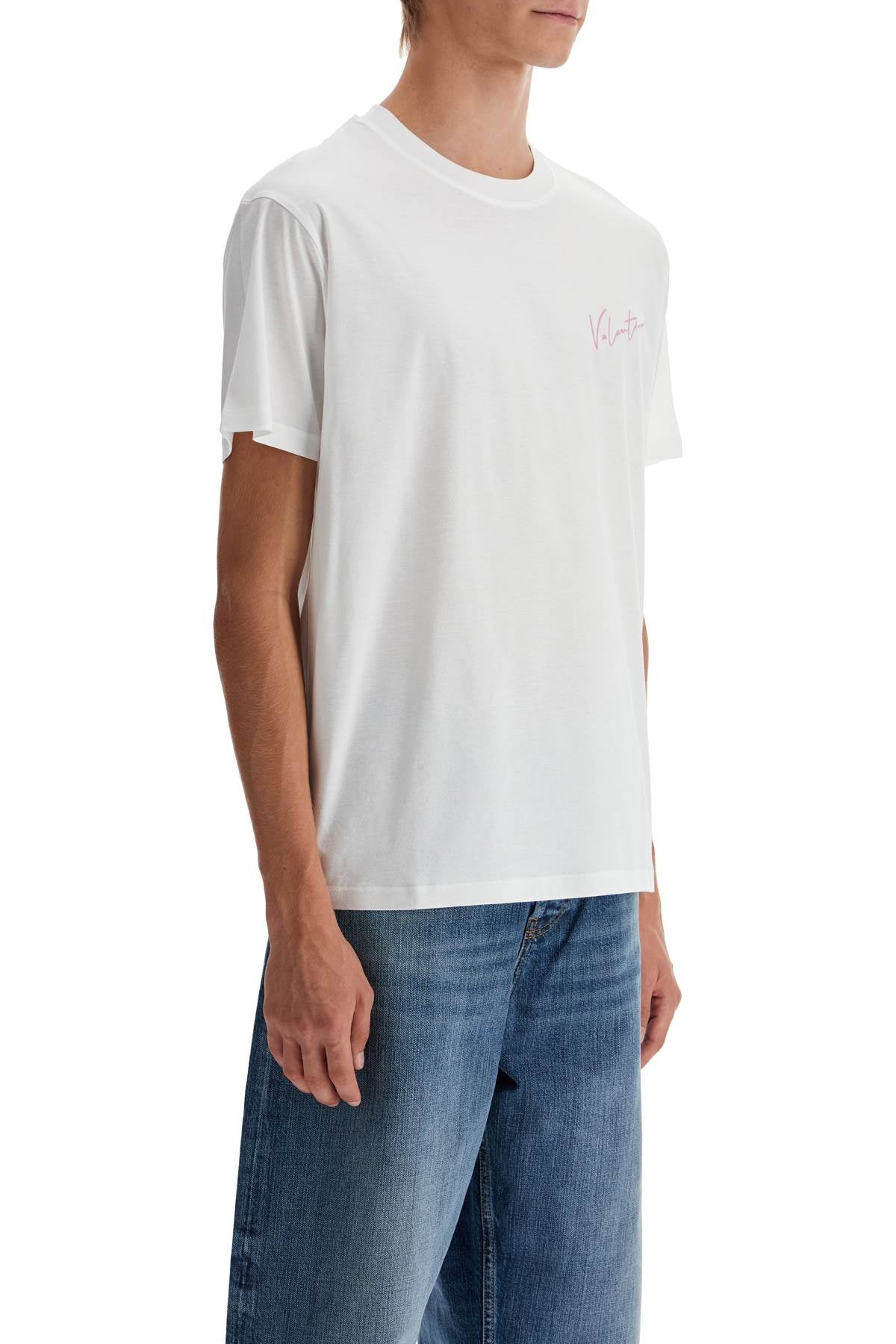 Valentino Garavani "t-shirt with embroidery and print design image 1