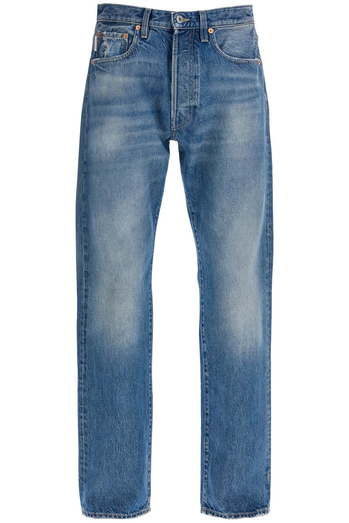 Valentino Garavani jeans with metallic v detail image 0