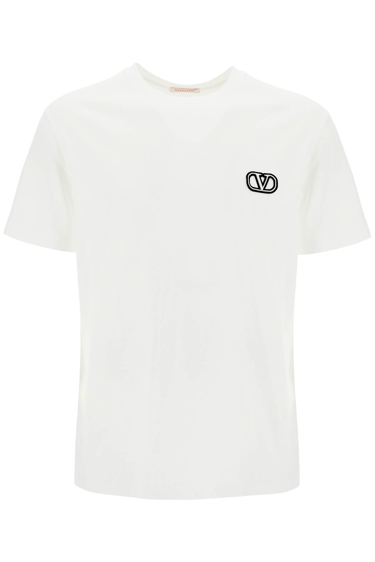 Valentino Garavani VLogo Signature Patch Cotton T-Shirt image 0