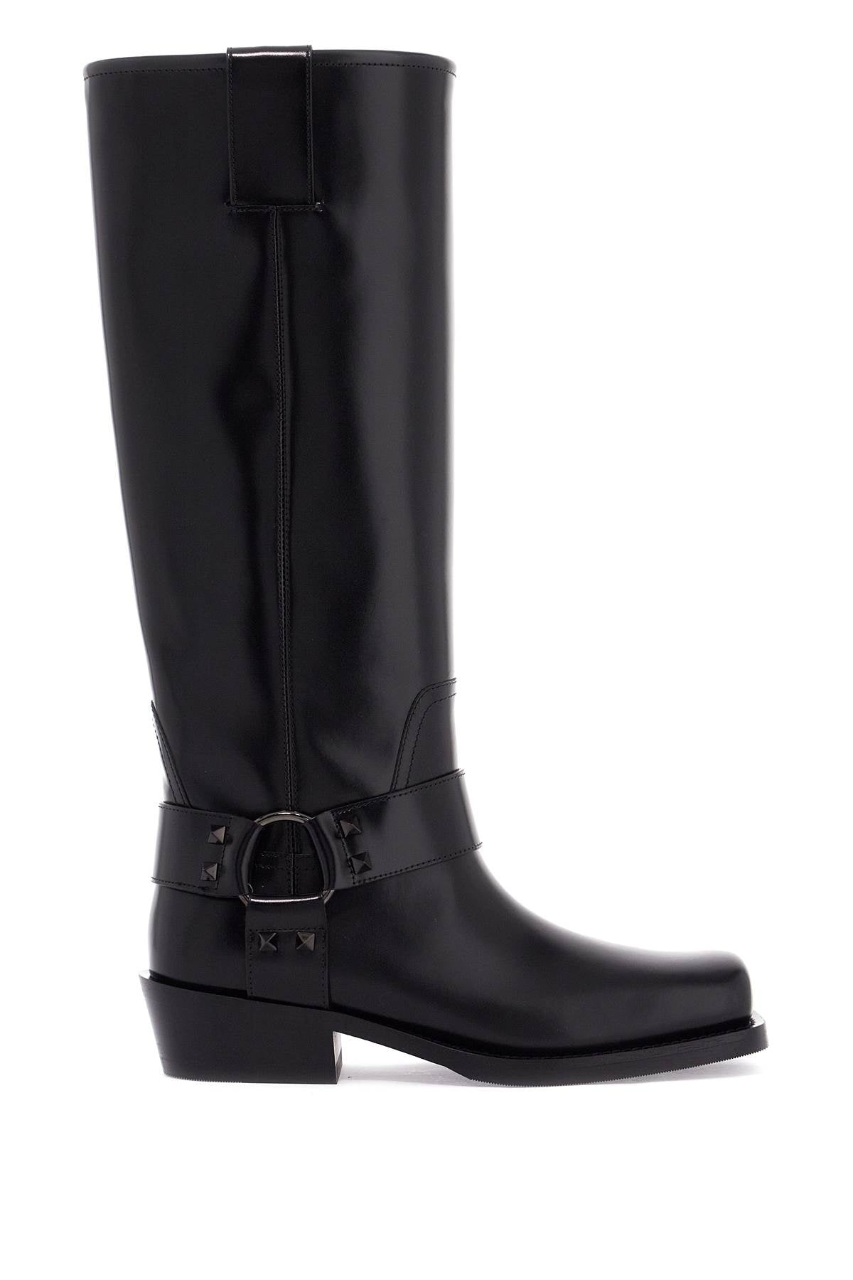 Valentino Garavani Rockstud Biker Boots image 0