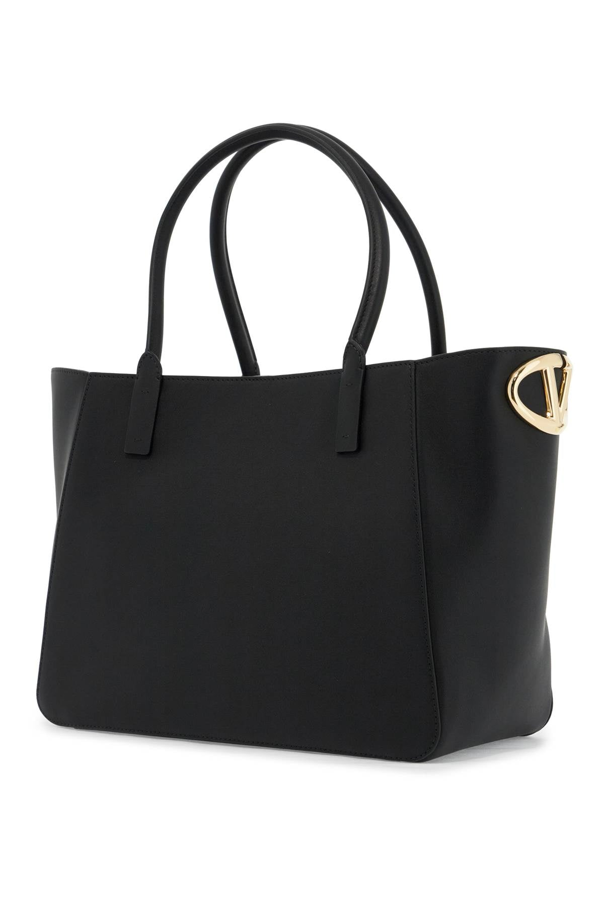 Valentino GARAVANI nappa calfskin vlogo side tote bag image 1