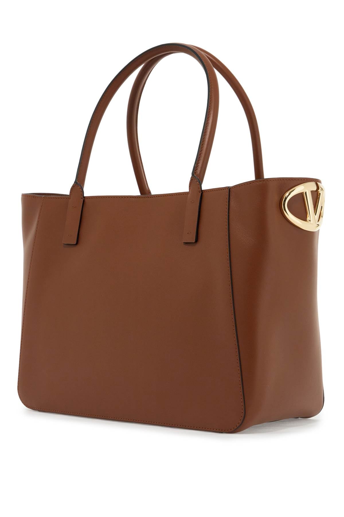 Valentino GARAVANI nappa calfskin vlogo side tote bag image 1