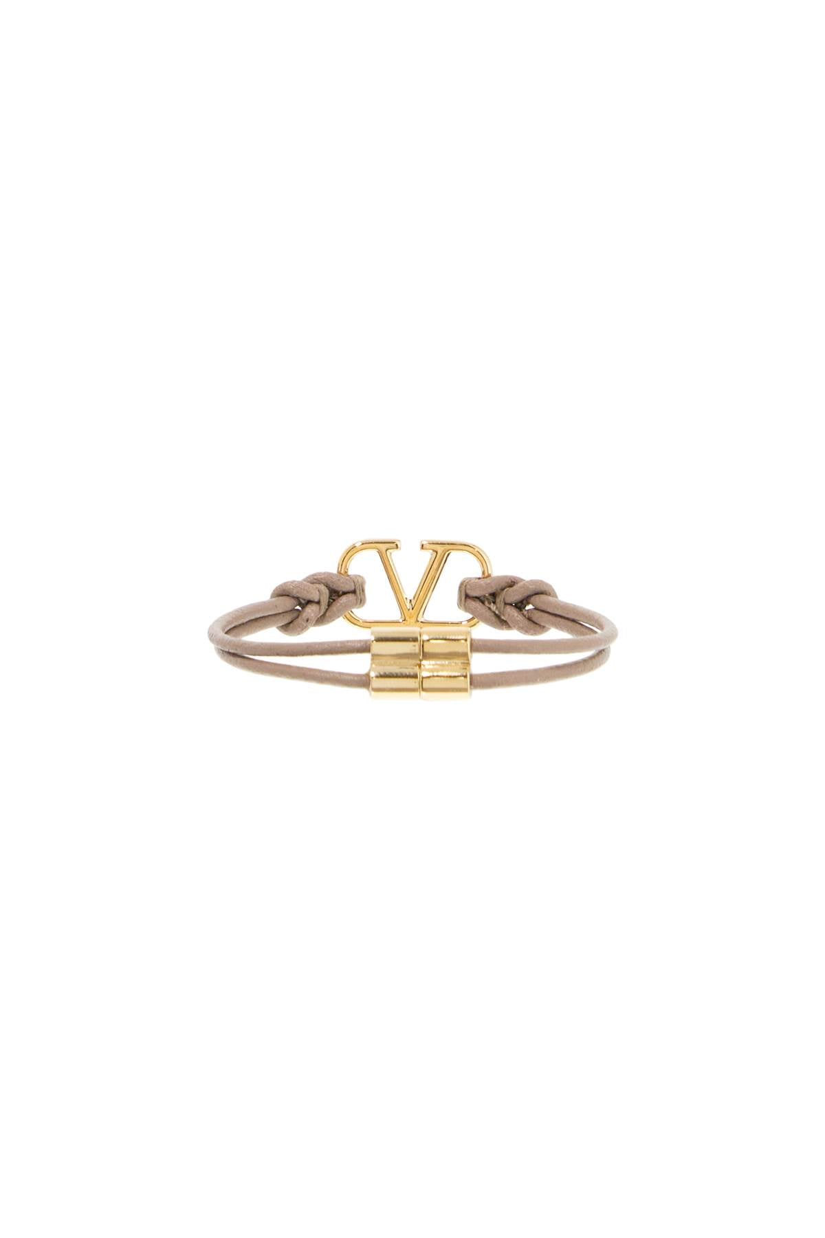 Valentino GARAVANI leather vlogo signature bracelet image 1