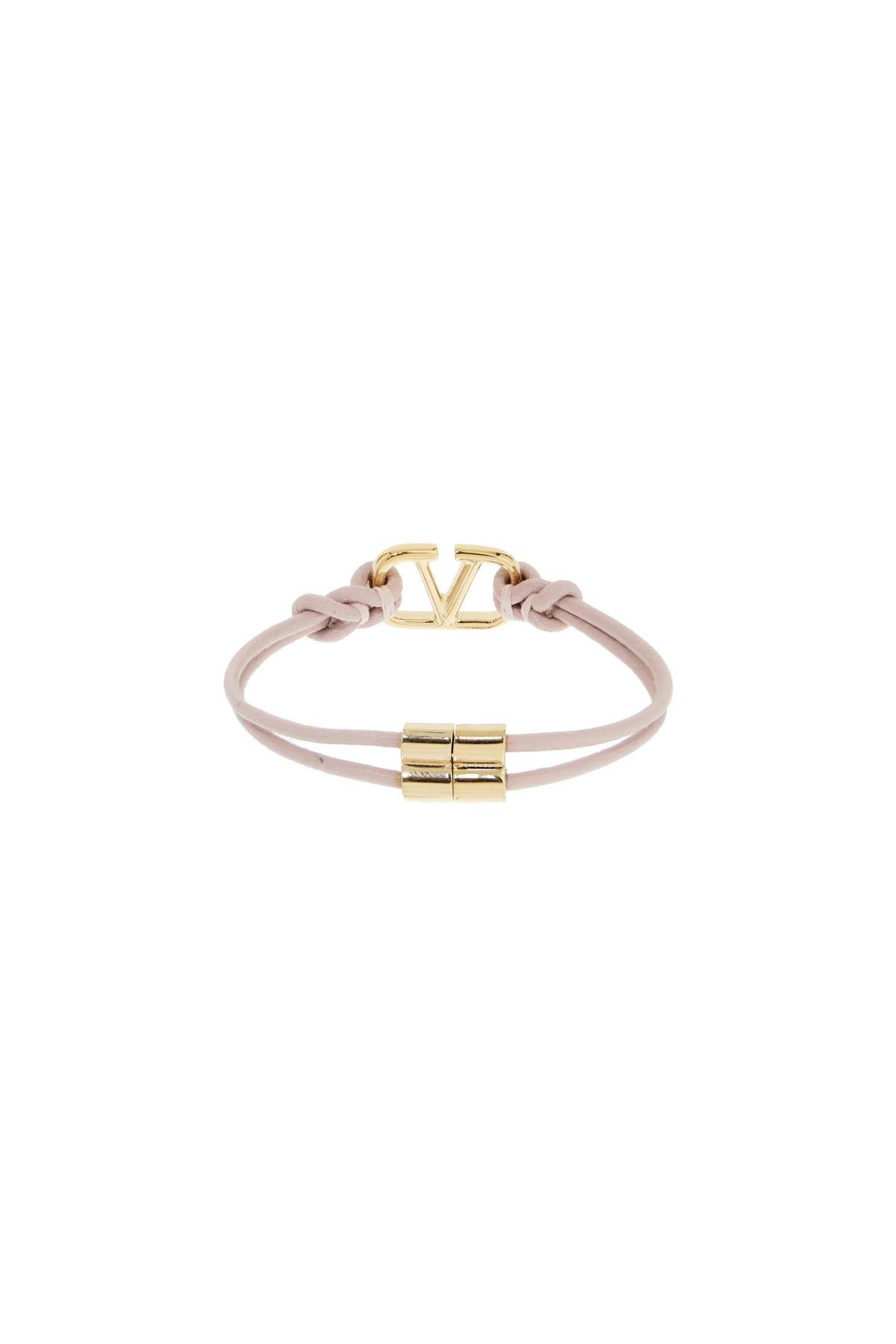 Valentino GARAVANI leather vlogo signature bracelet image 1