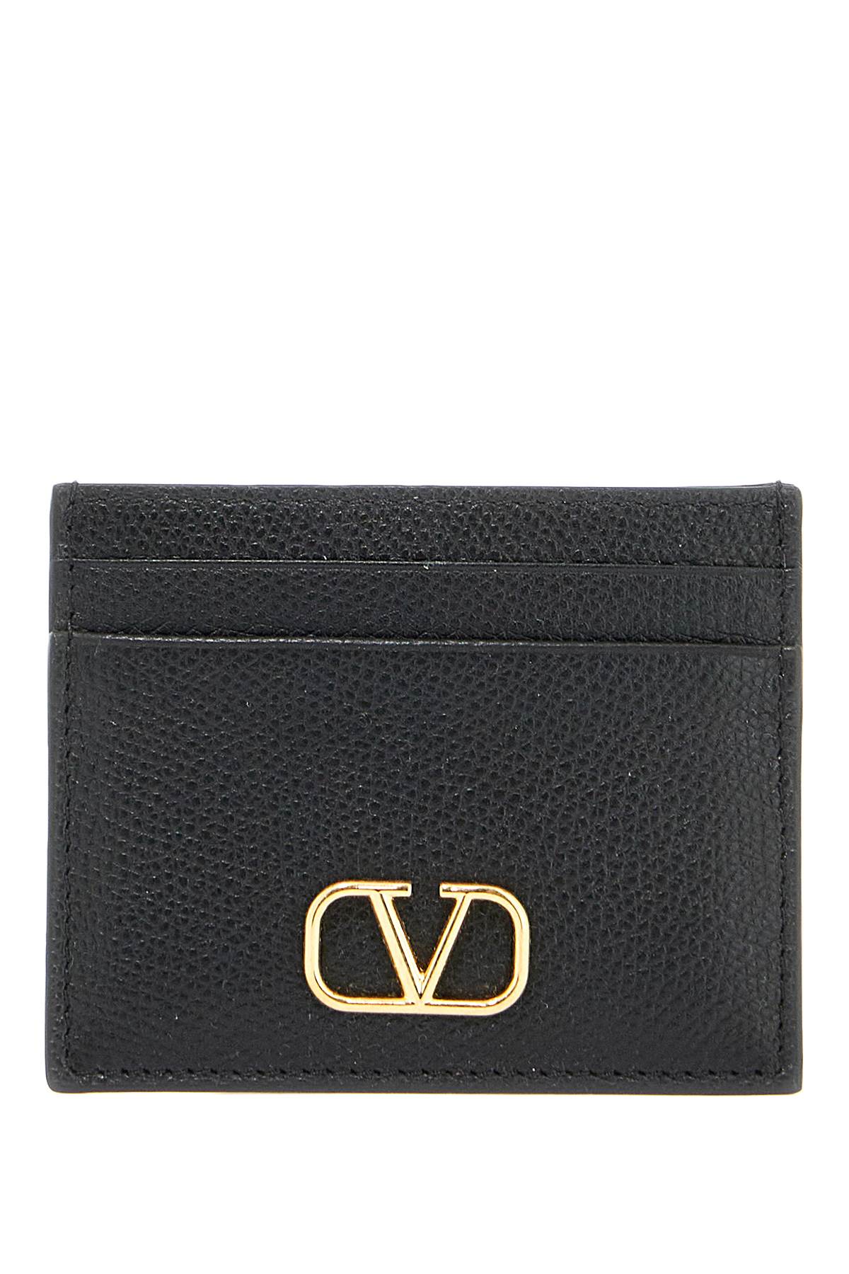 Valentino Garavani VLogo Signature Leather Card Holder image 0