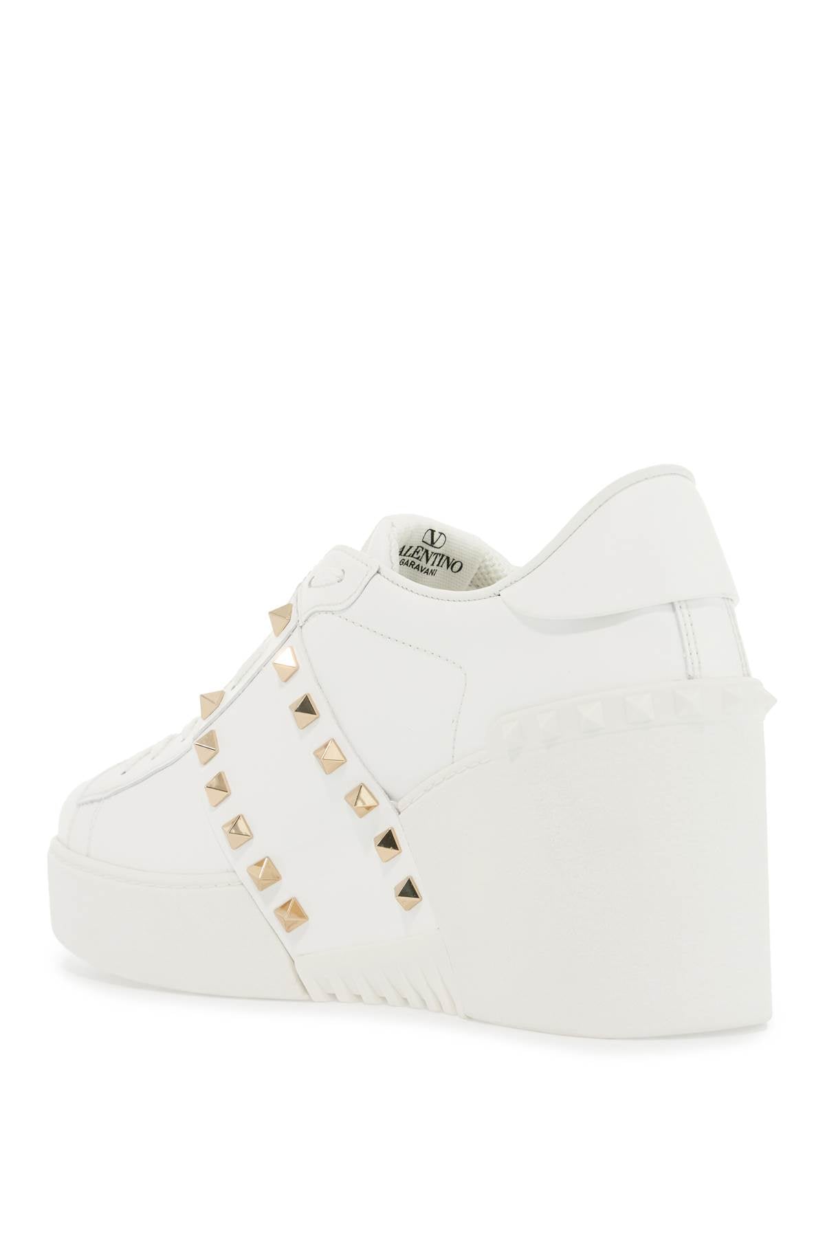 Valentino Garavani Open Disco Wedge Sneakers with Studs image 2