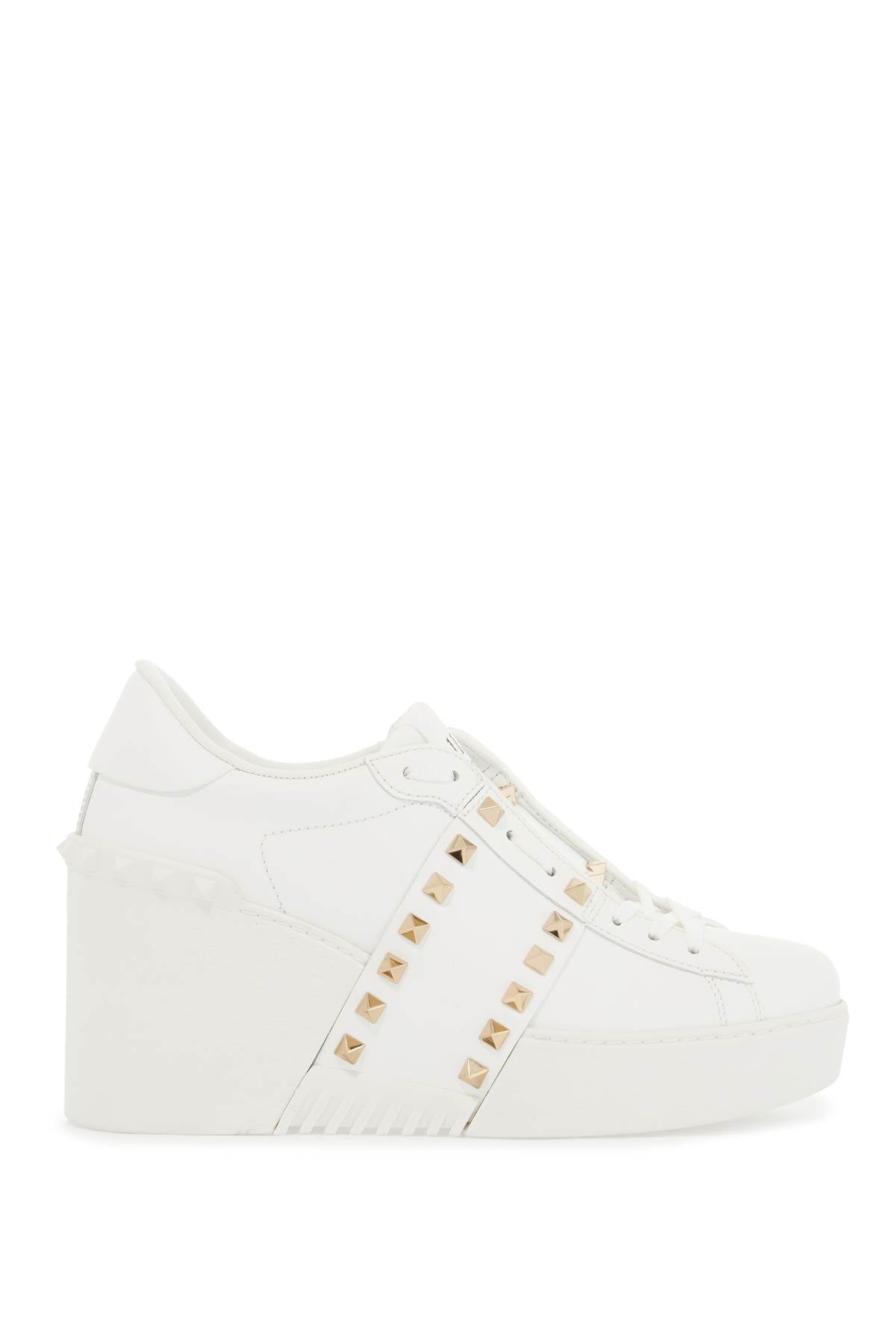 Valentino Garavani Open Disco Wedge Sneakers with Studs image 0