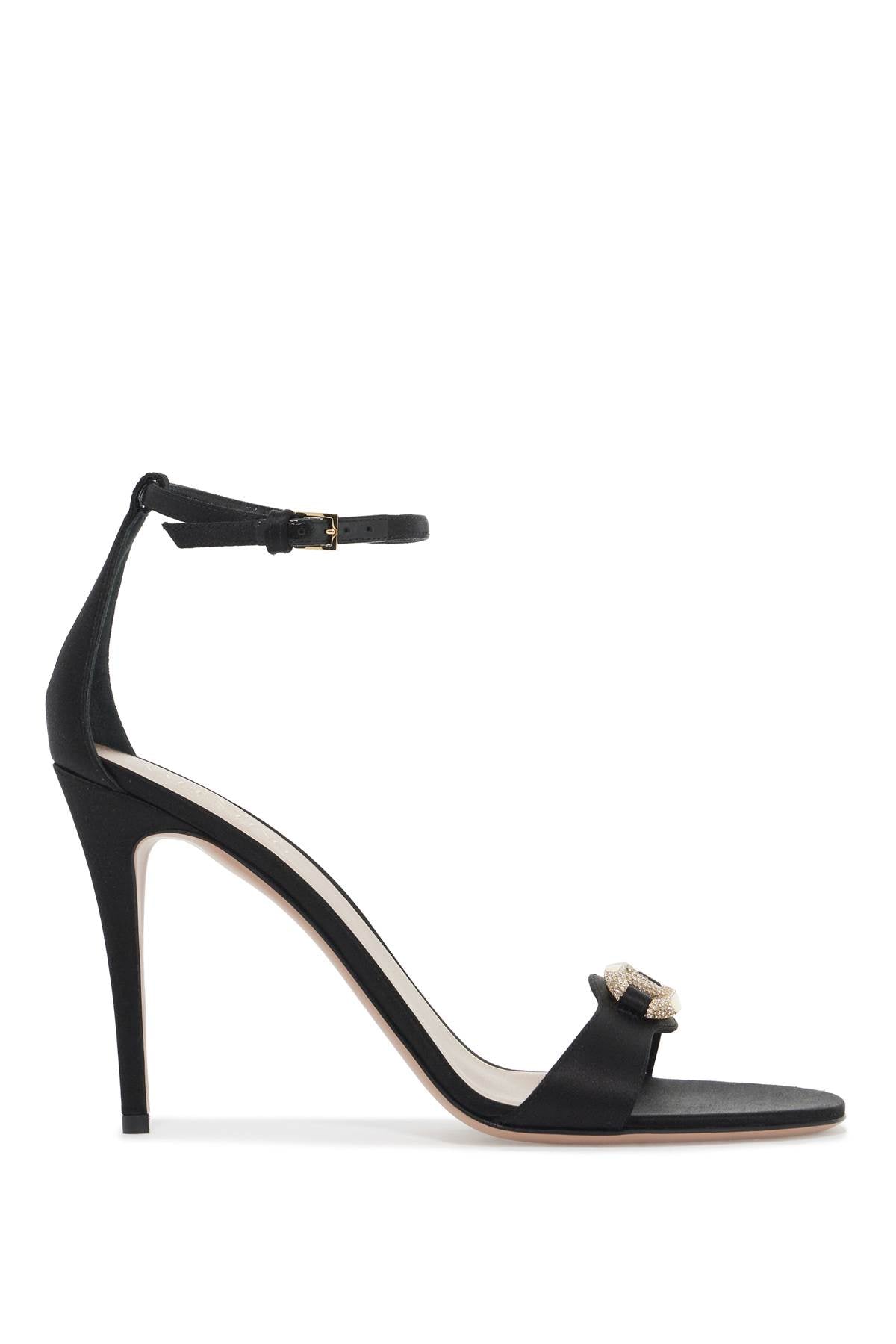 Valentino Garavani vlogo signature satin sandals image 0