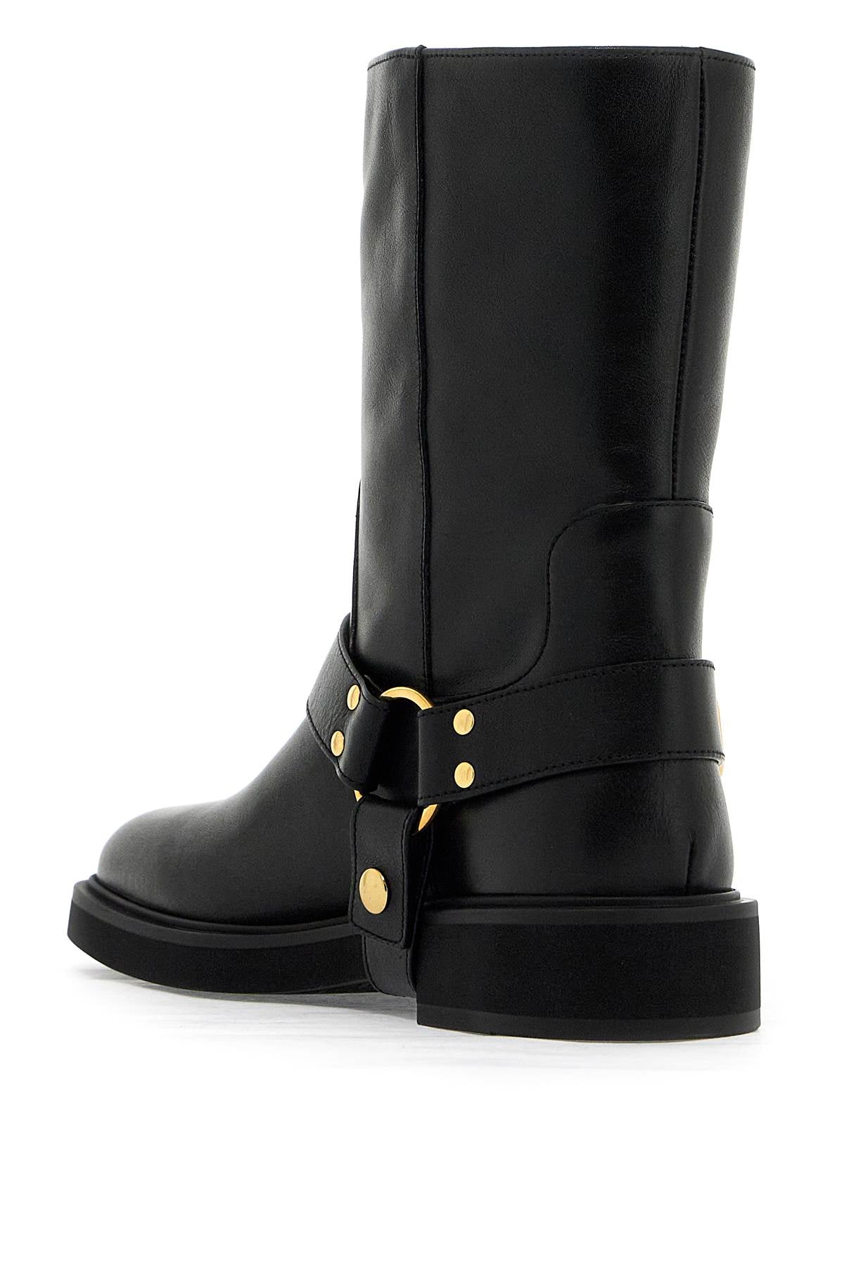 Valentino GARAVANI vlogo signature leather biker boots image 2