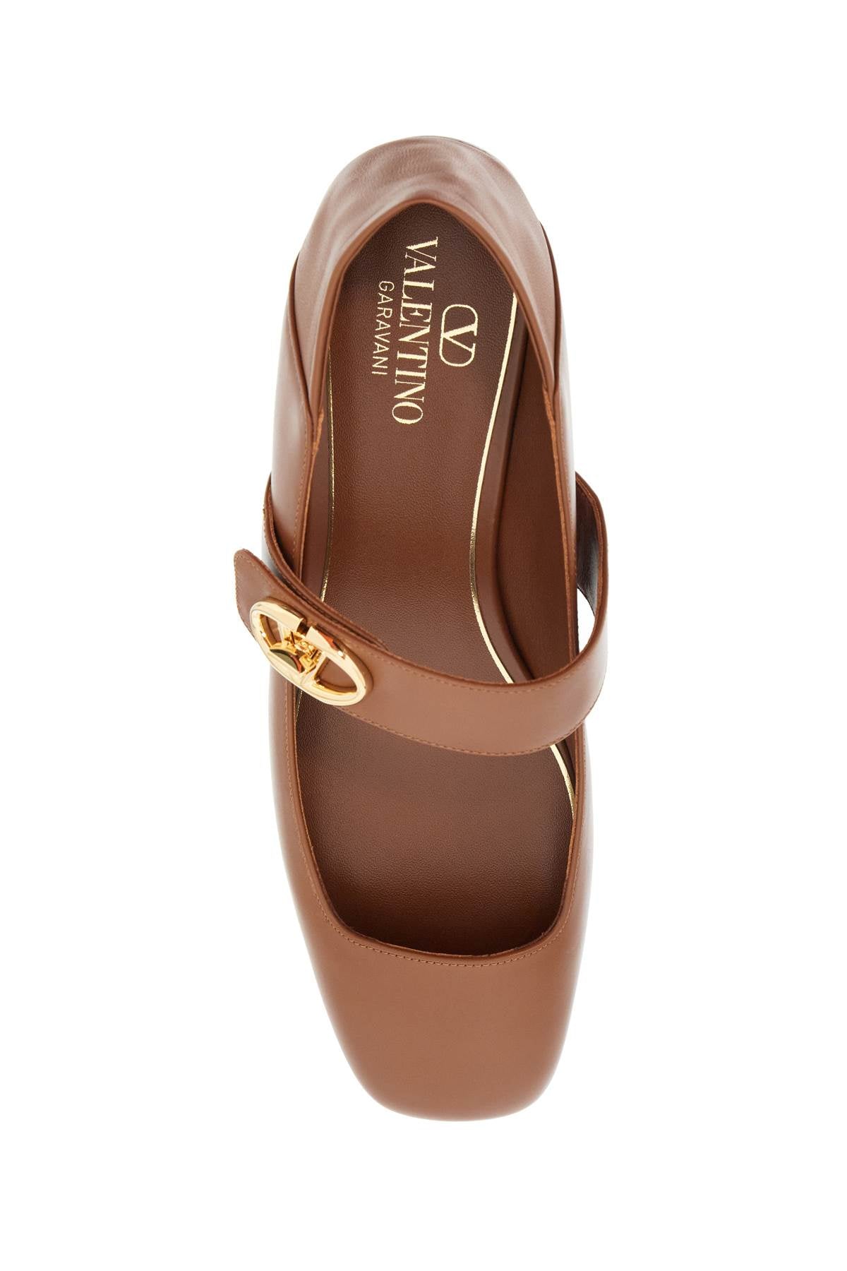 Valentino Garavani VLogo Locker Mary Jane Ballerina Shoes image 1