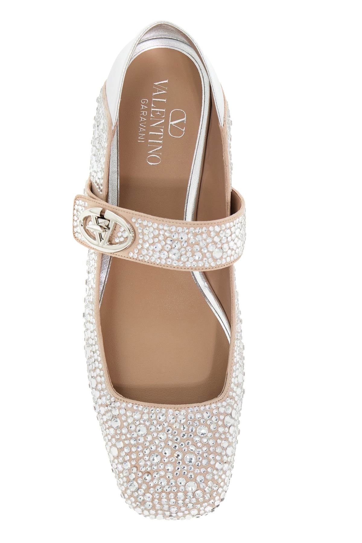 Valentino Garavani VLogo Locker Mary Jane Ballerina Flats image 1