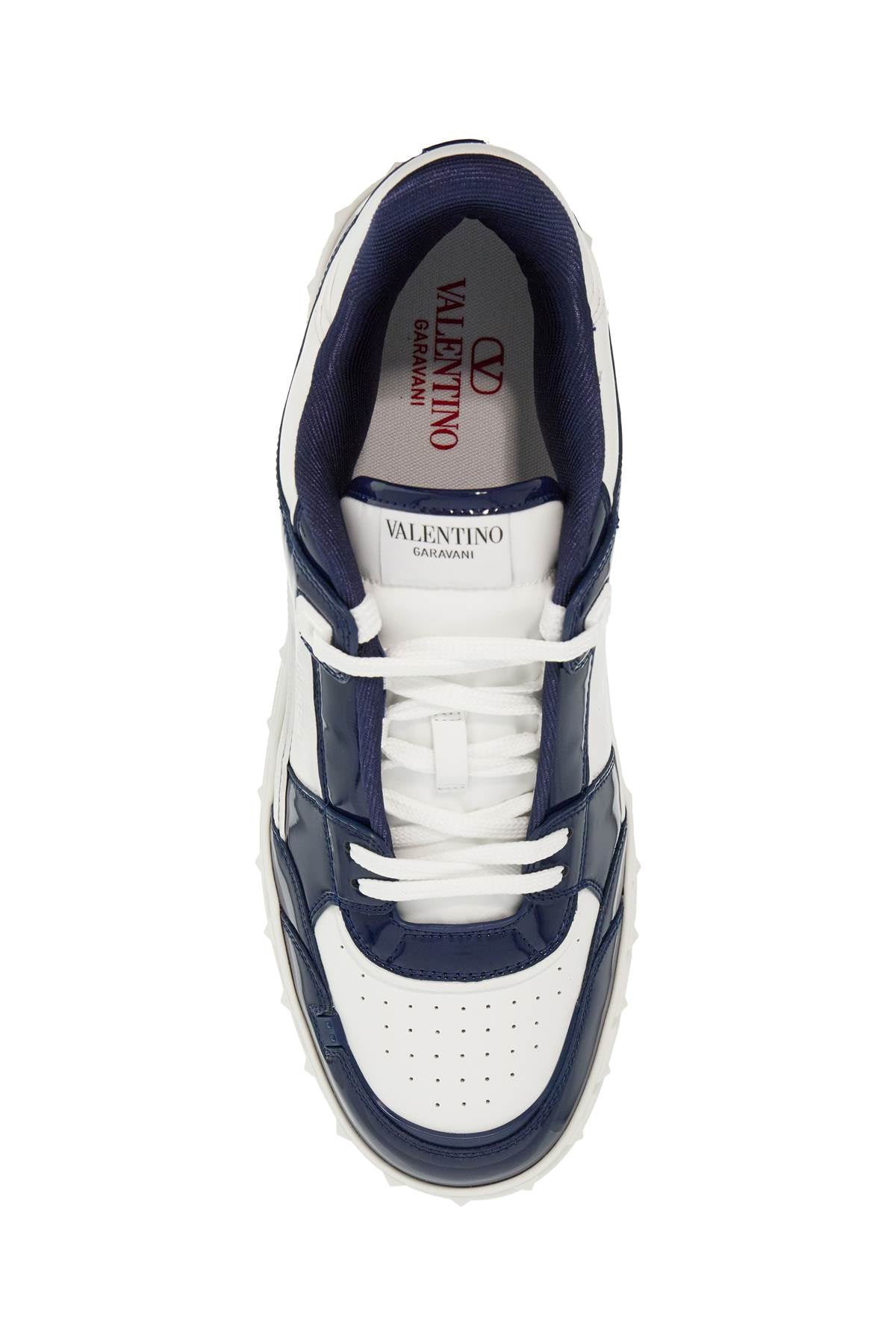 Valentino Garavani patent leather freedots low-top sneakers image 1