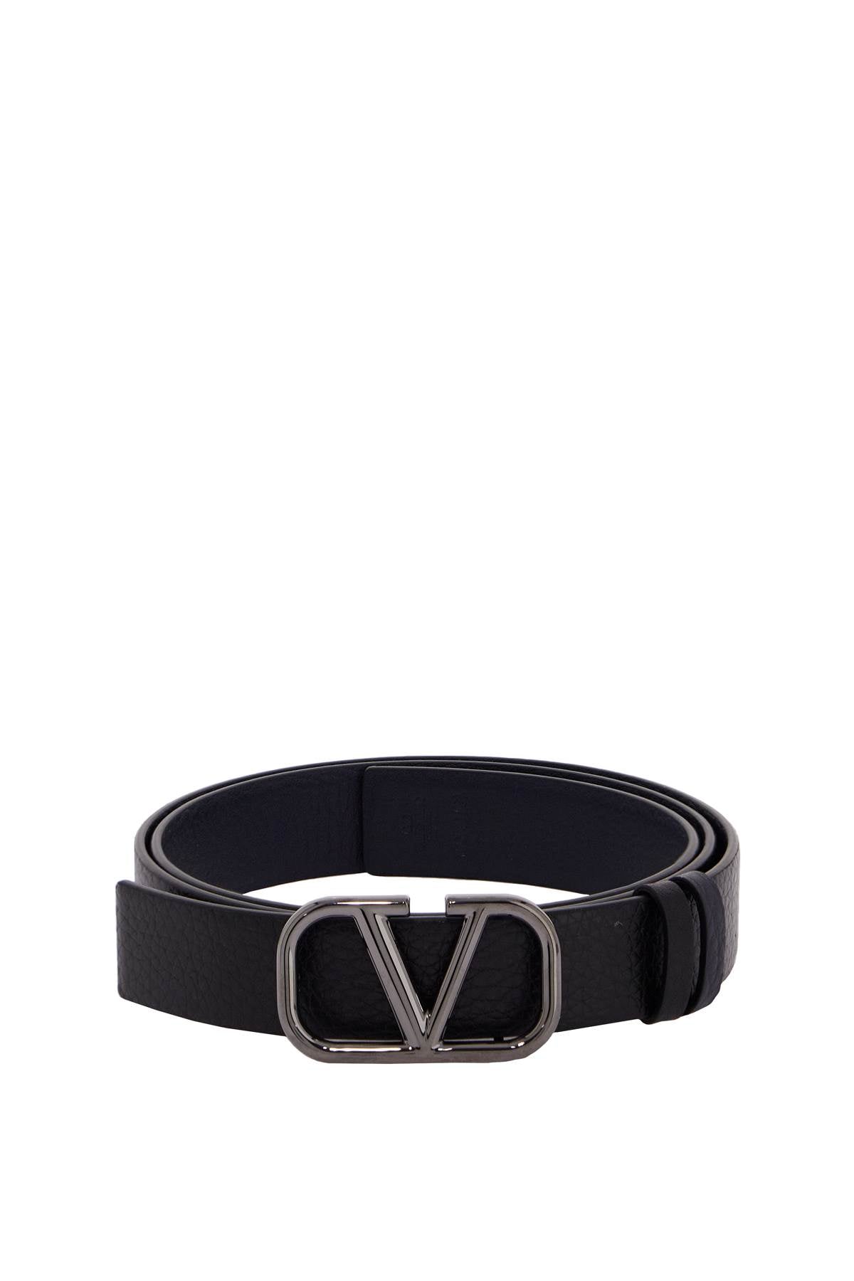 Valentino GARAVANI reversible vlogo signature belt image 0