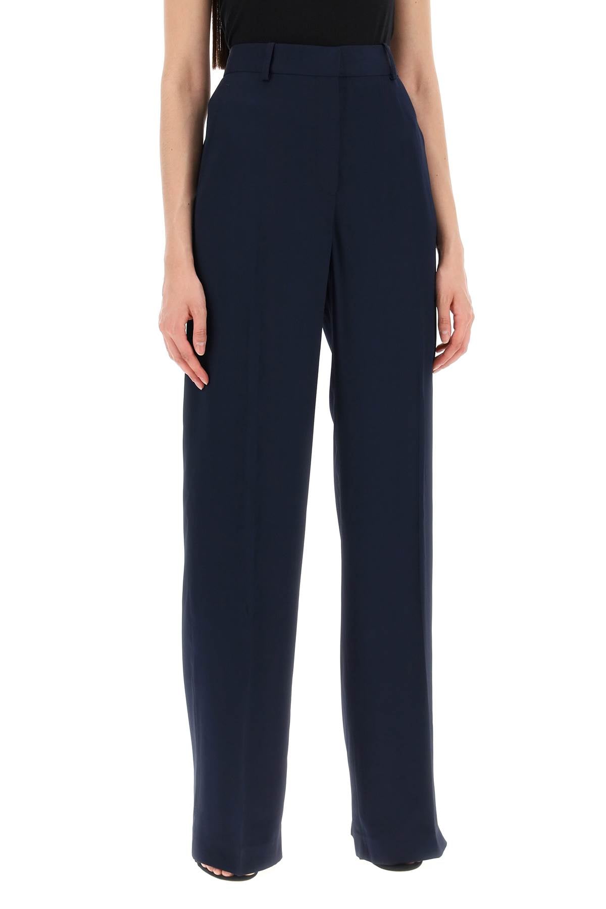 Stella McCartney crepe palazzo pants in image 1