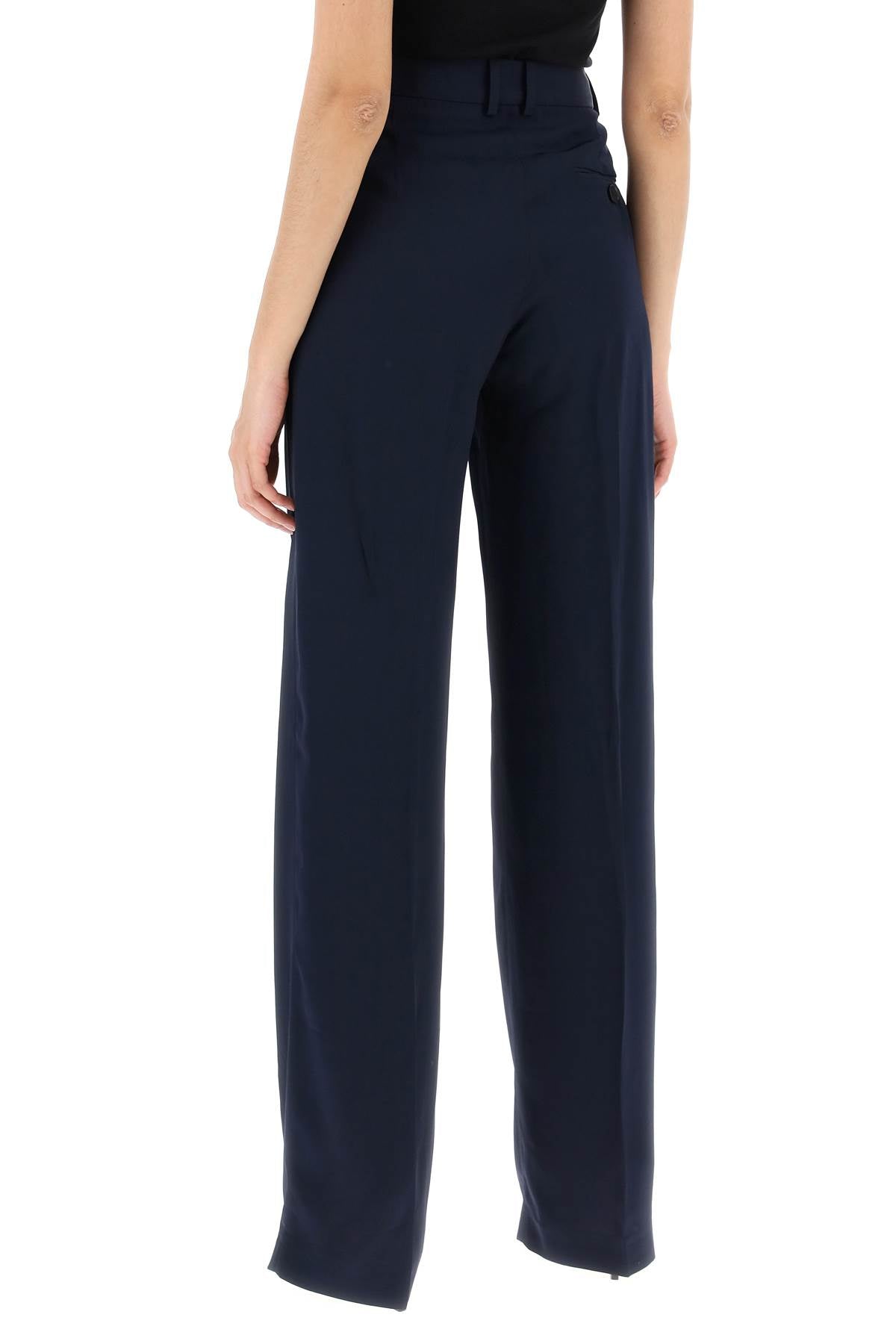 Stella McCartney crepe palazzo pants in image 2